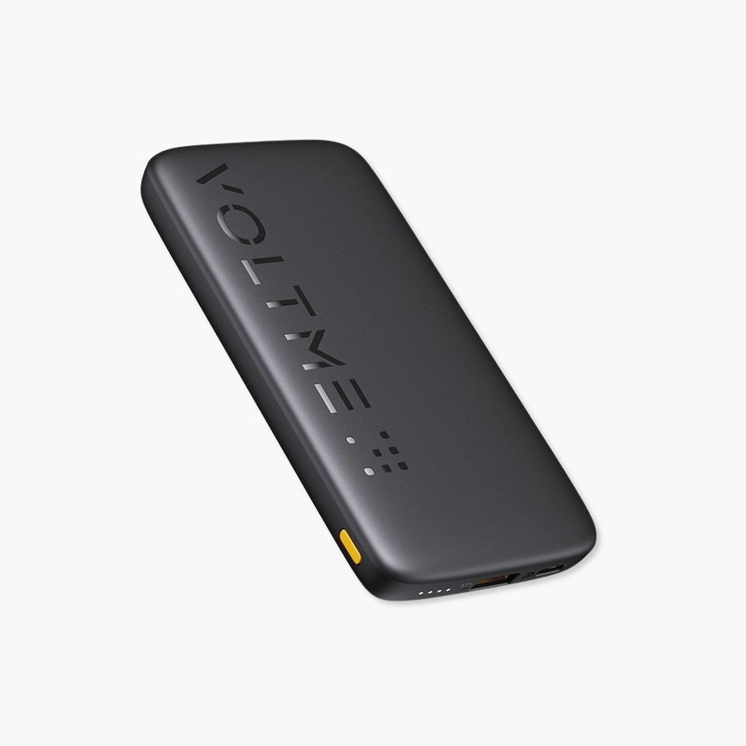 Voltme Power Bank Hypercore USB-C and USB Ports 10000mAh 22.5W - Black-electronics-portabledevices-image-1