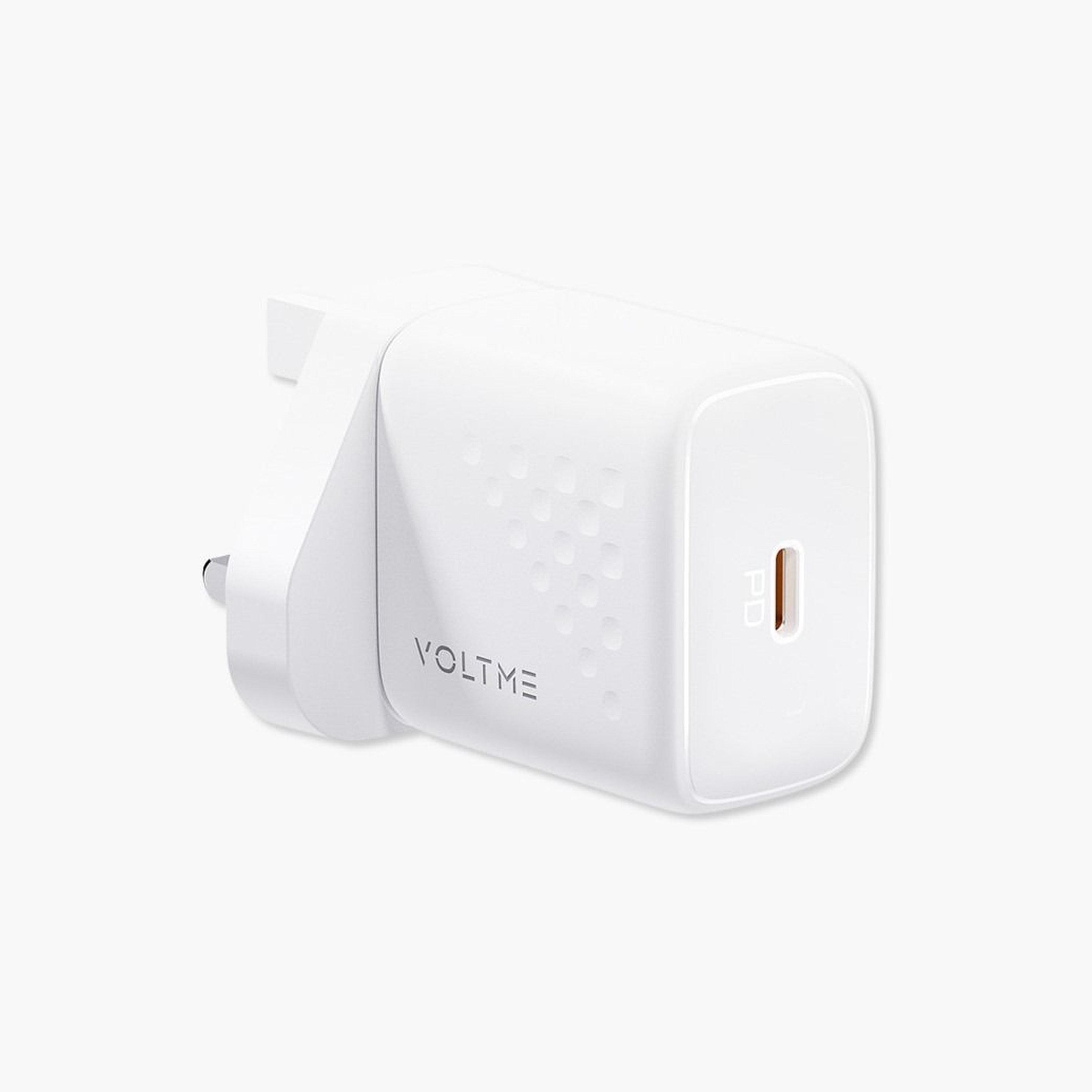 Voltme Wall Charger Revo Lite USB-C Port 20W - White-electronics-accessories-mobileaccesories-image-1