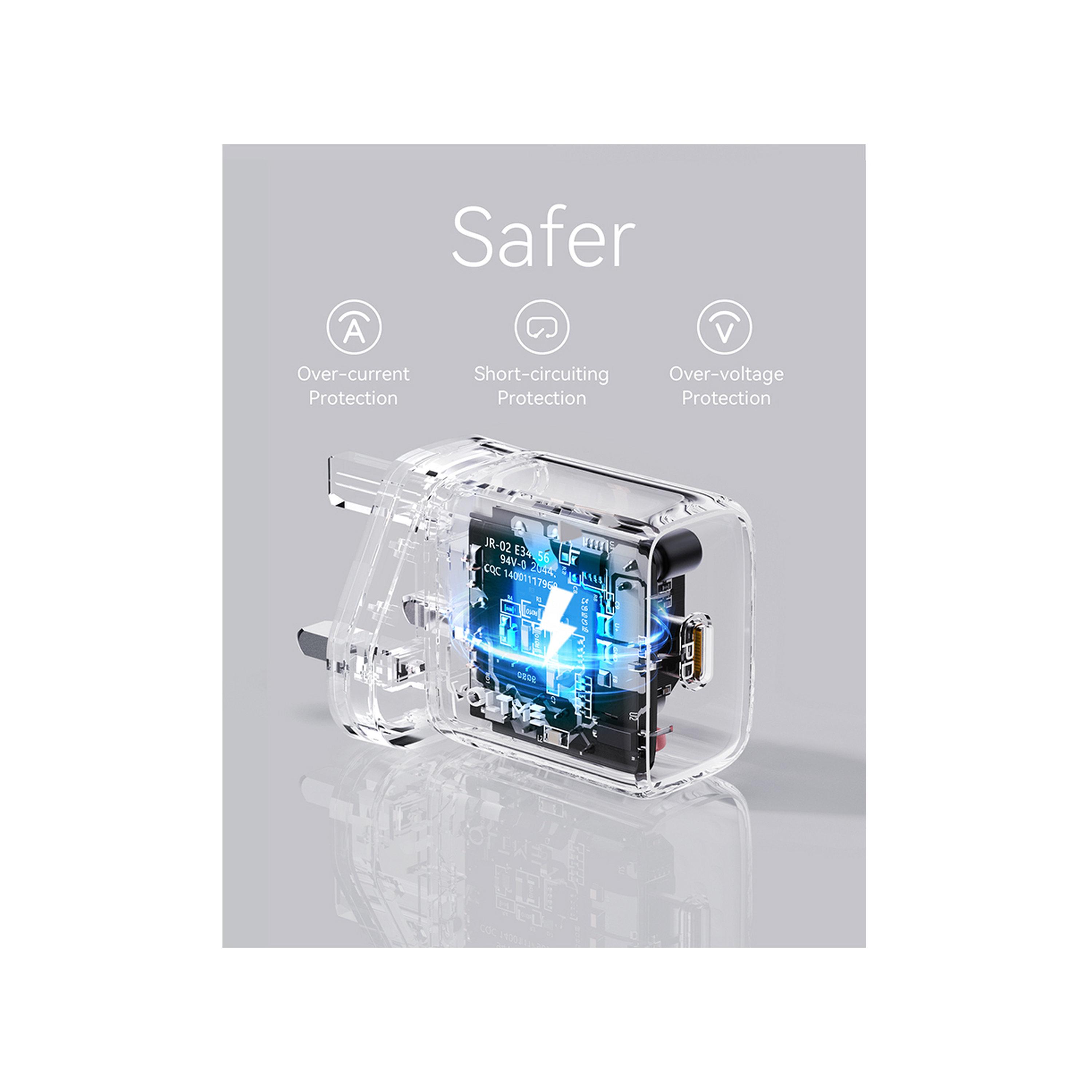 Voltme Wall Charger Revo Lite USB-C Port 20W - White-electronics-accessories-mobileaccesories-image-3