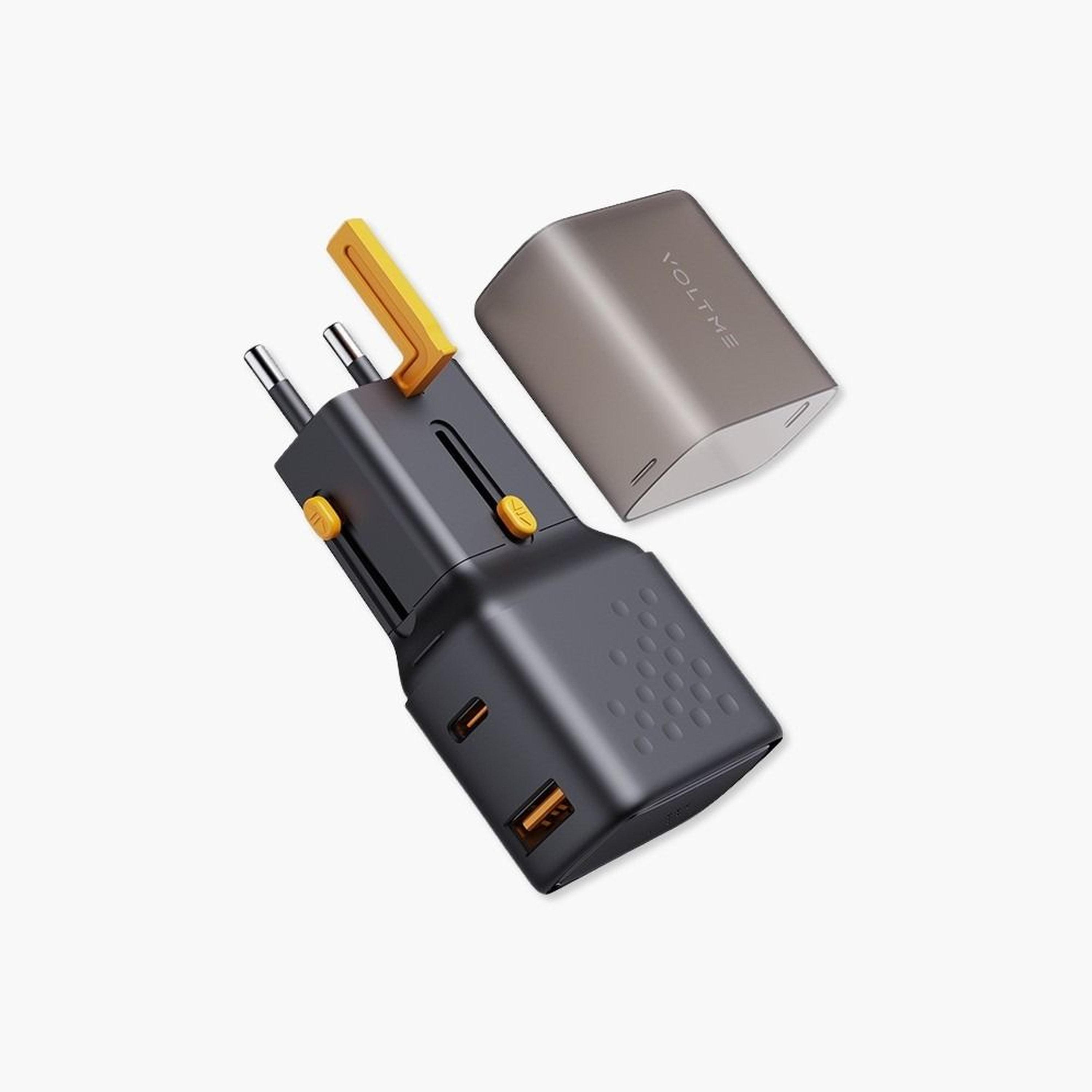 فولت مي - شاحن حائط فيتو جو ترافل بمنفذي يو اس بي-سي و يو اس بي بقوة 35 واط - أسود-electronics-accessories-mobileaccesories-image-1