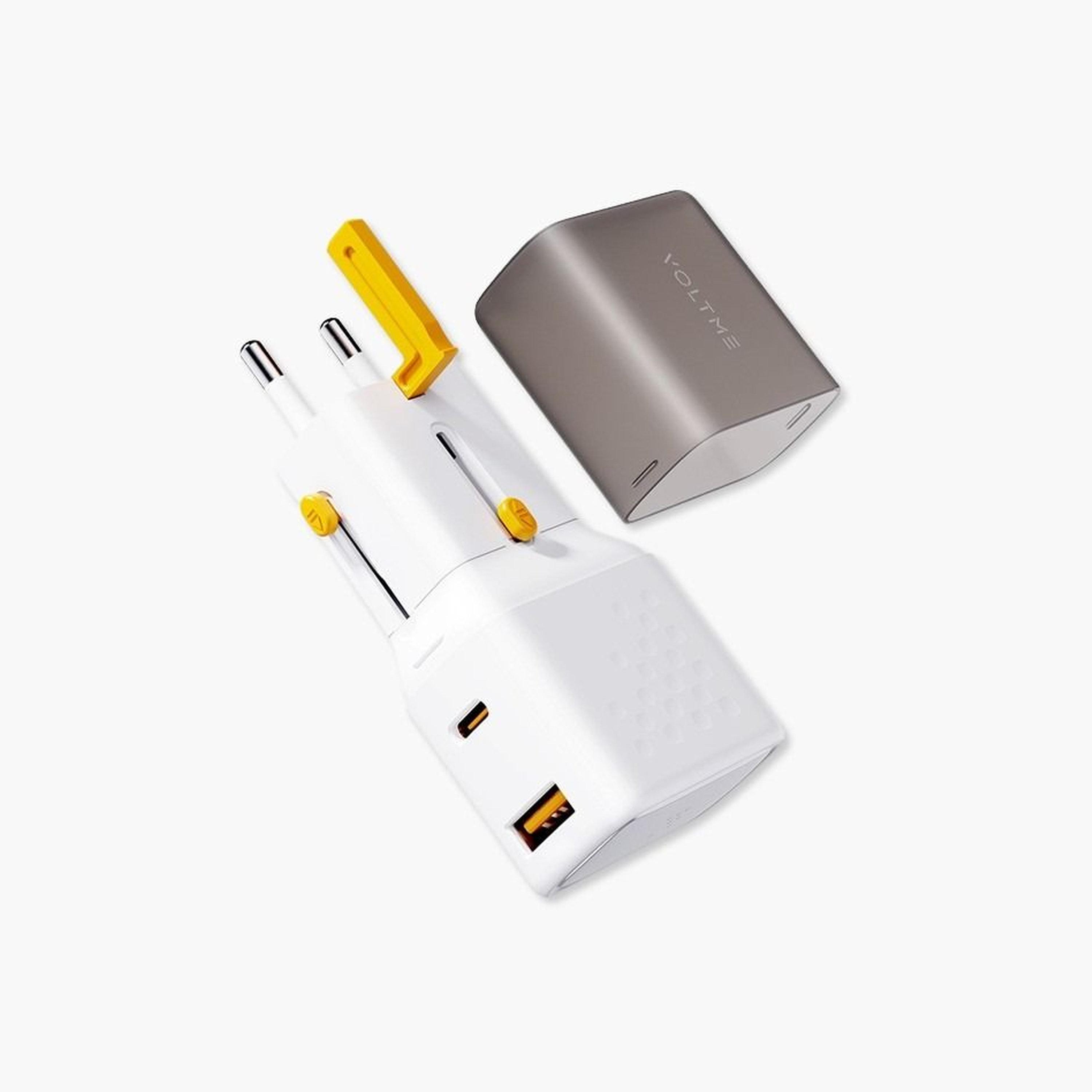 فولت مي - شاحن حائط فيتو جو ترافل بمنفذي يو اس بي-سي و يو اس بي بقوة 35 واط - أبيض-electronics-accessories-mobileaccesories-image-1