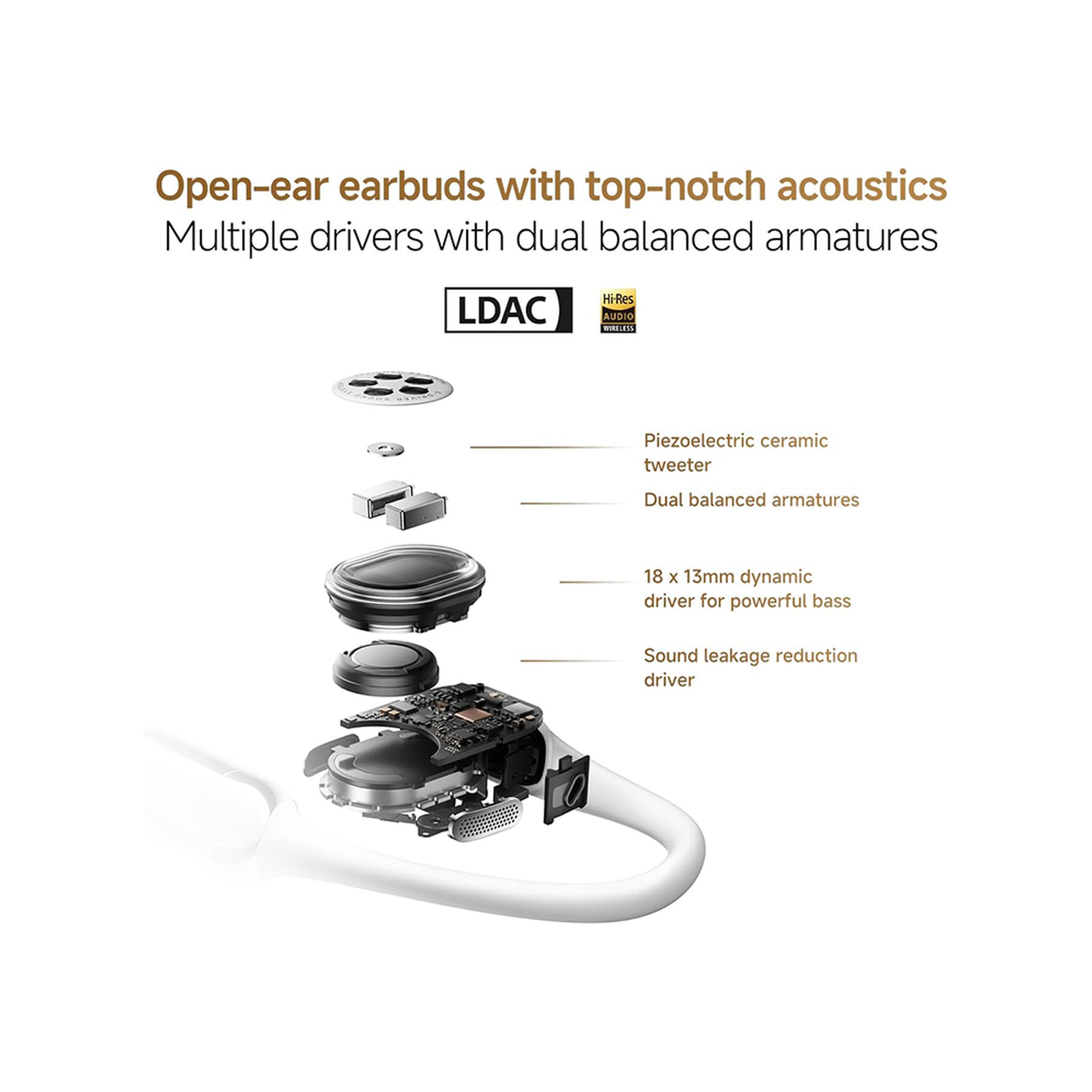 Xiaomi OpenWear Stereo Pro Bluetooth 5.4 Battery Life Up to 45H Harman AudioEFX Lightweight and comfortable -Titan Grey-electronics-headphonesandearphones-image-3