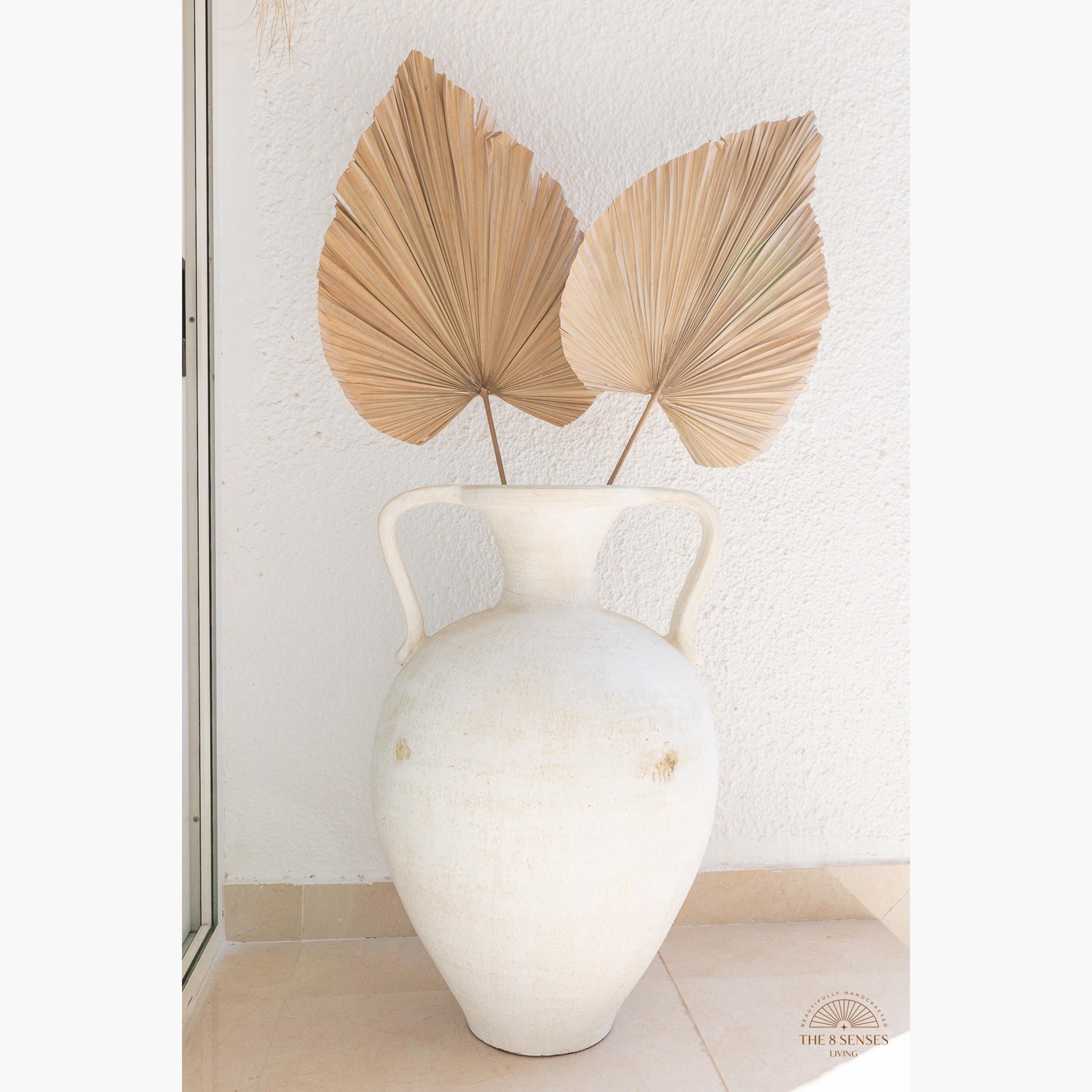 The 8 Senses Living Gina Terracotta Vase - 80 cm