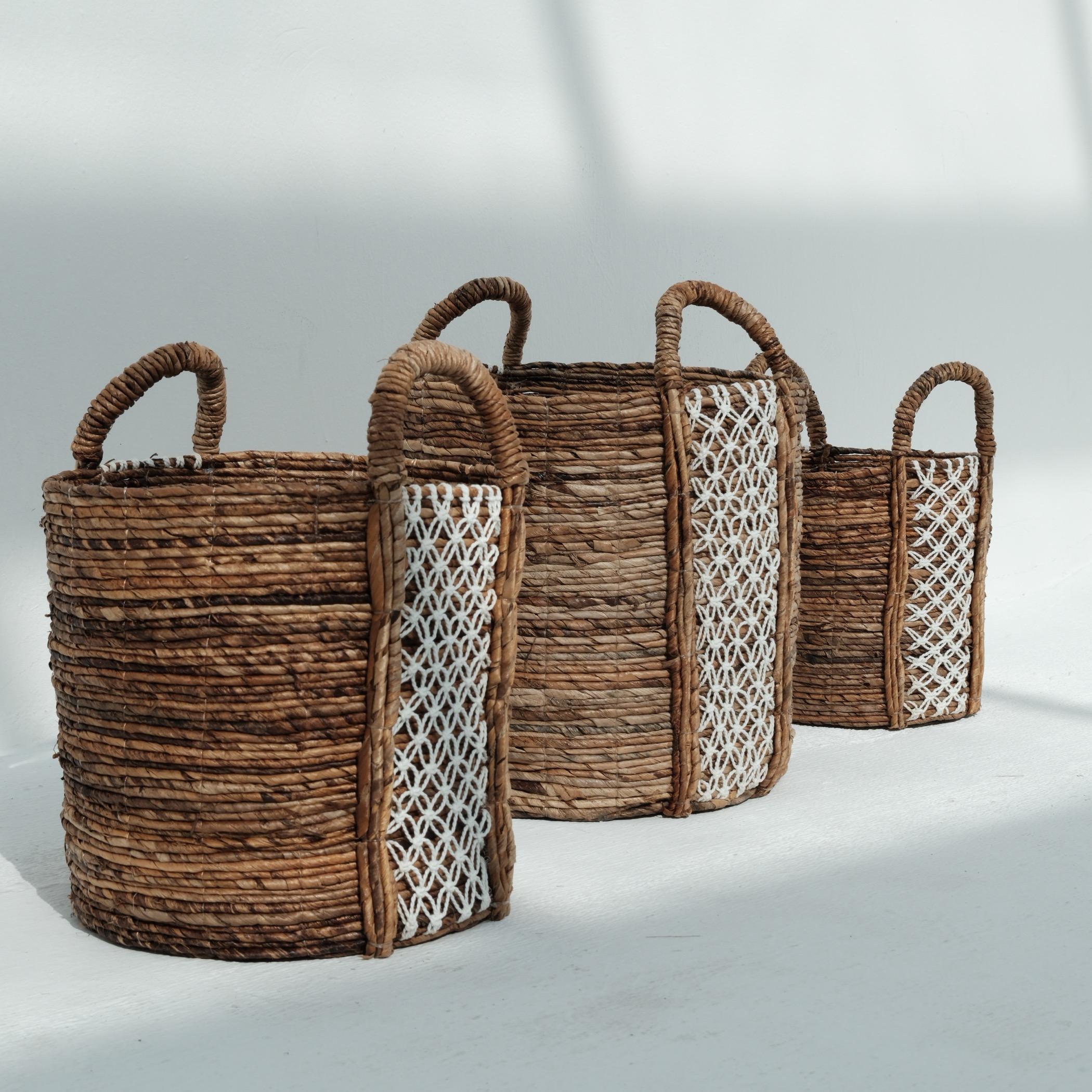 The 8 Senses Living Grace Basket - 35x35x40 cm