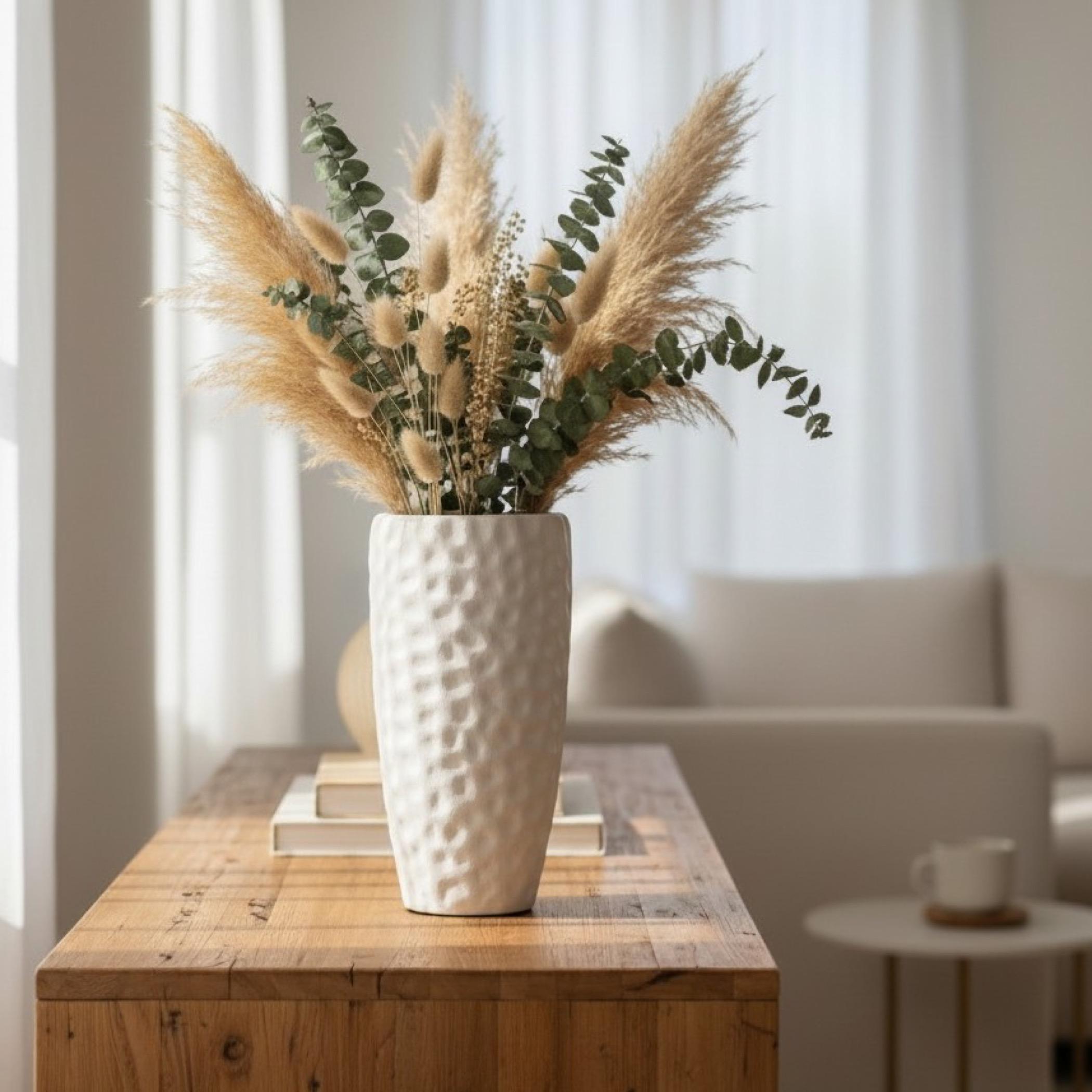 The 8 Senses Living Vera Terracotta Vase - 40 cm