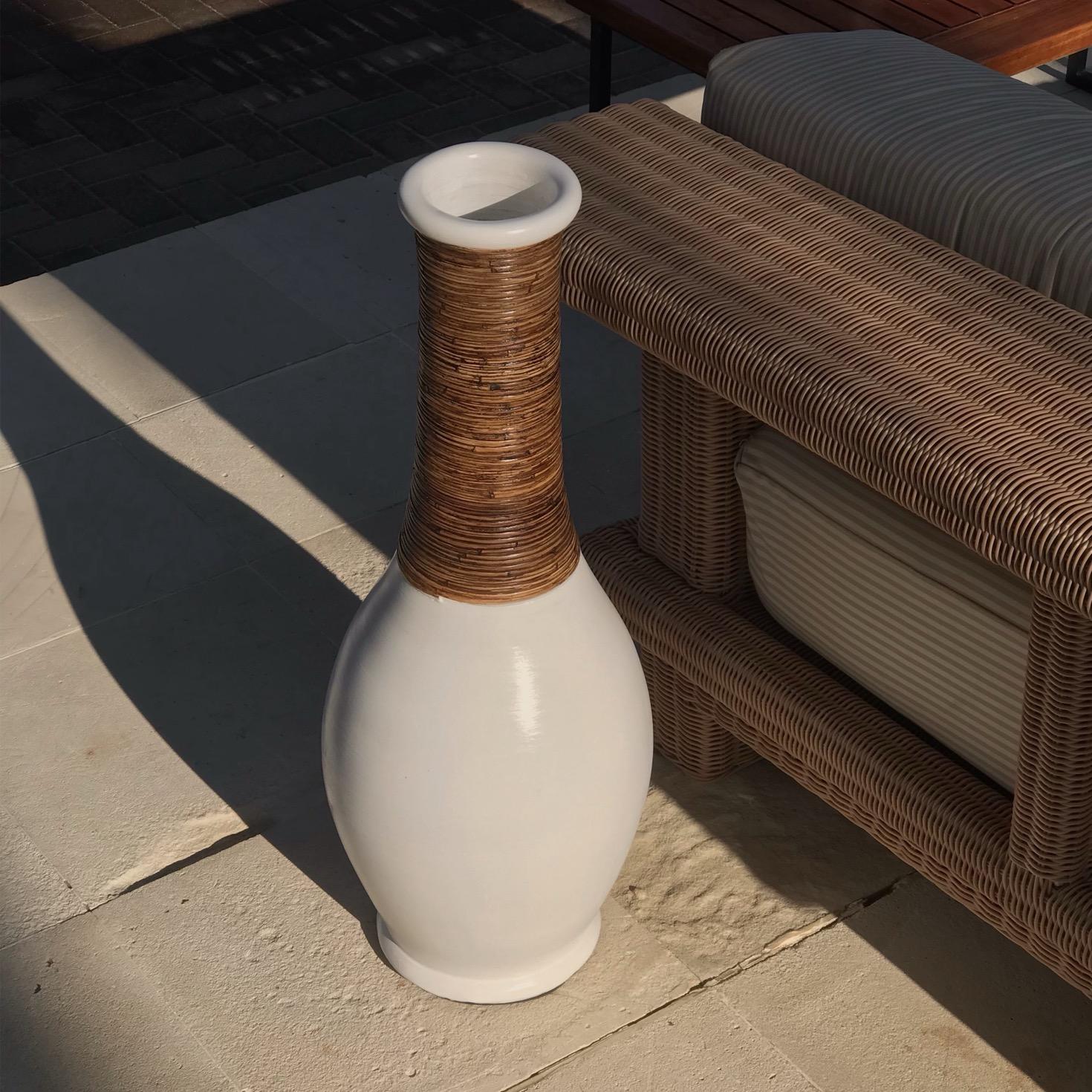 The 8 Senses Living Gloria Terracotta Vase - 80 cm