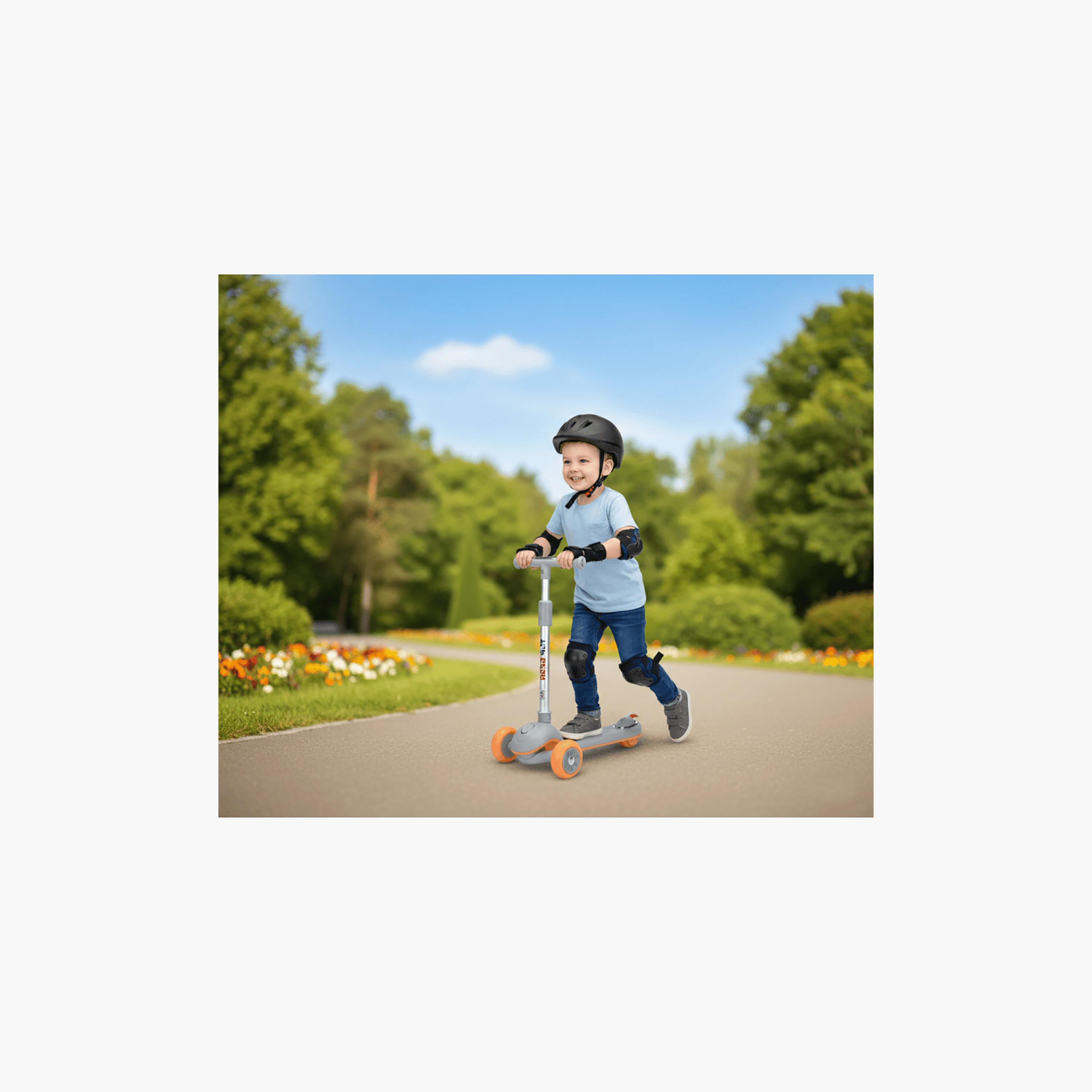 Myts 3-Wheel PU Lighting Scooter with Music & Adjustable Handle-toys-outdoor-scooters-image-3