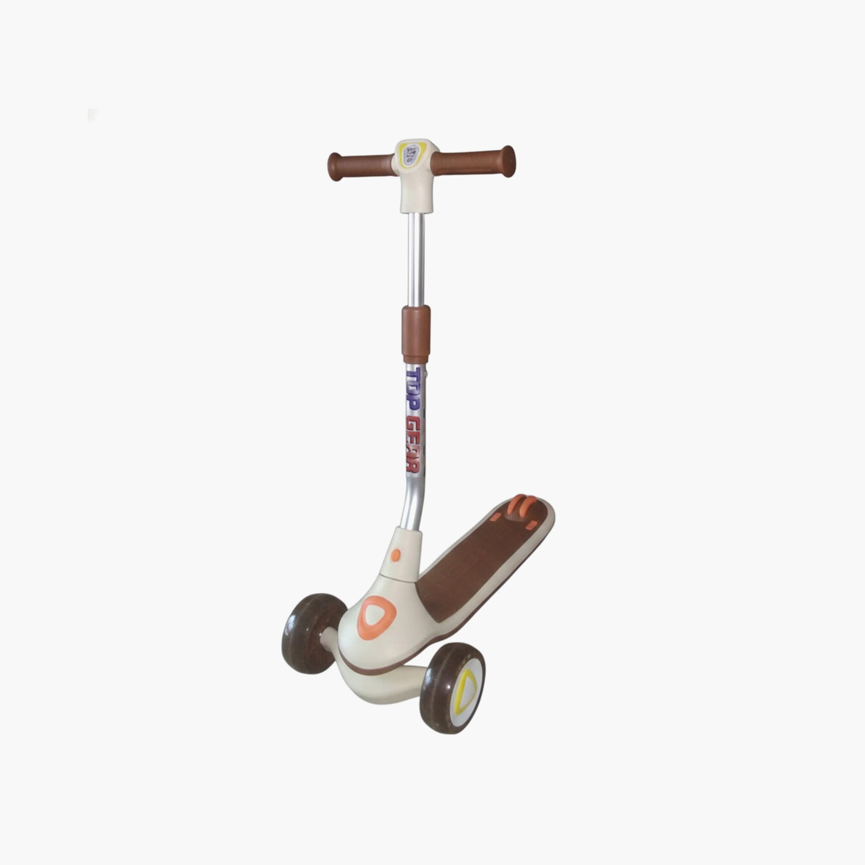 Myts 3-Wheel PU Lighting Scooter with Music & Adjustable Handle Height-toys-outdoor-scooters-image-1