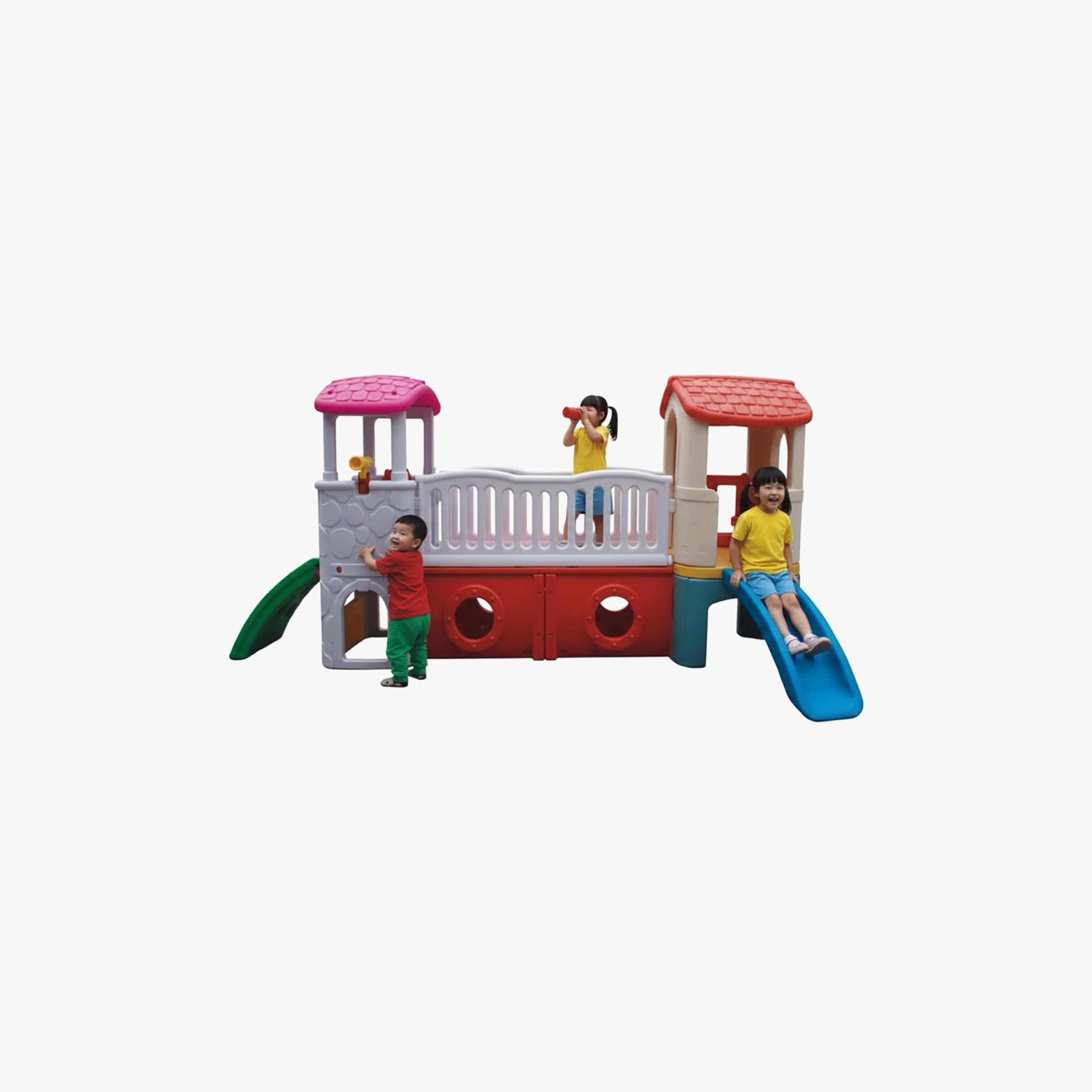Myts Garden Playhouse with Slide Activity Set-toys-outdoor-playhousesandplayards-image-3