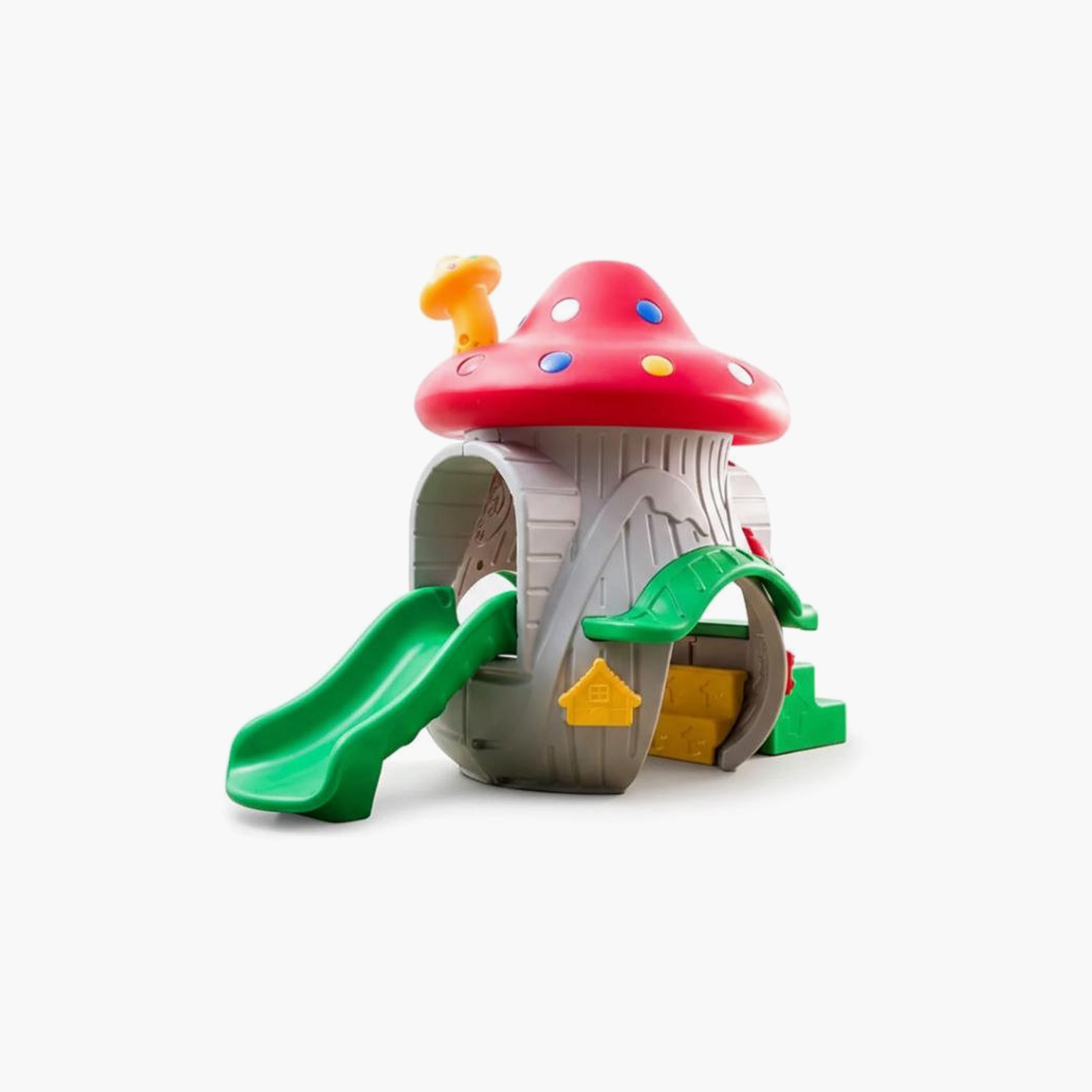 Myts Mushroom Playhouse with Slide Activity Set-toys-outdoor-playhousesandplayards-image-1
