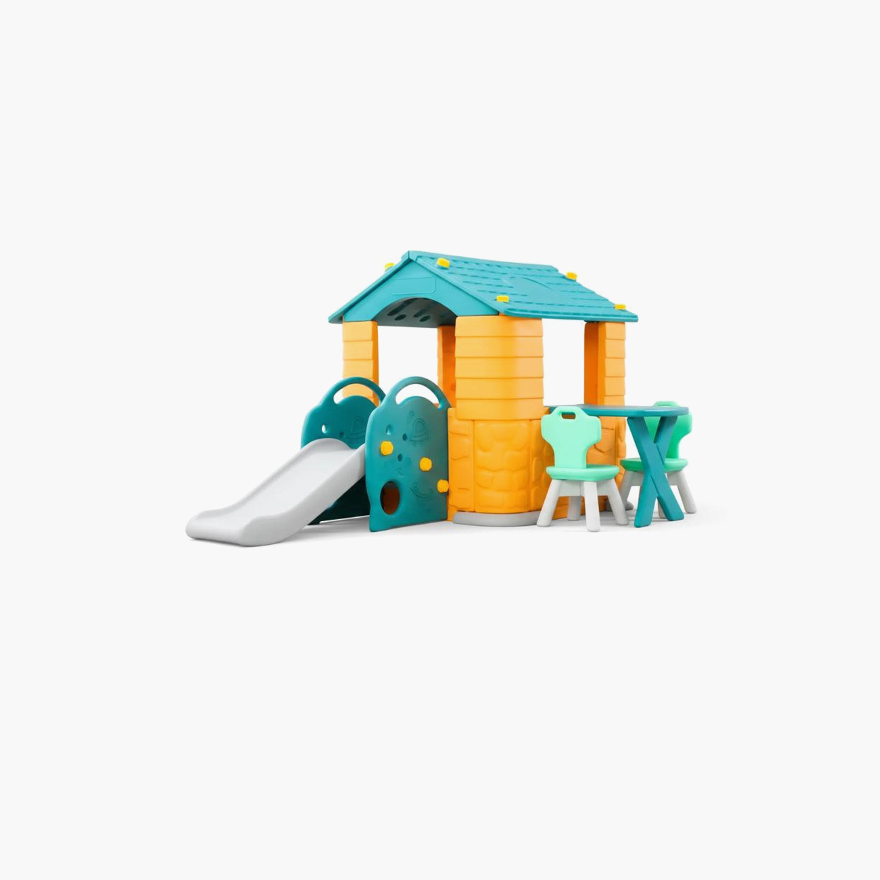 Myts Adventure Playhouse with Slide Activity Set-toys-outdoor-playhousesandplayards-image-2