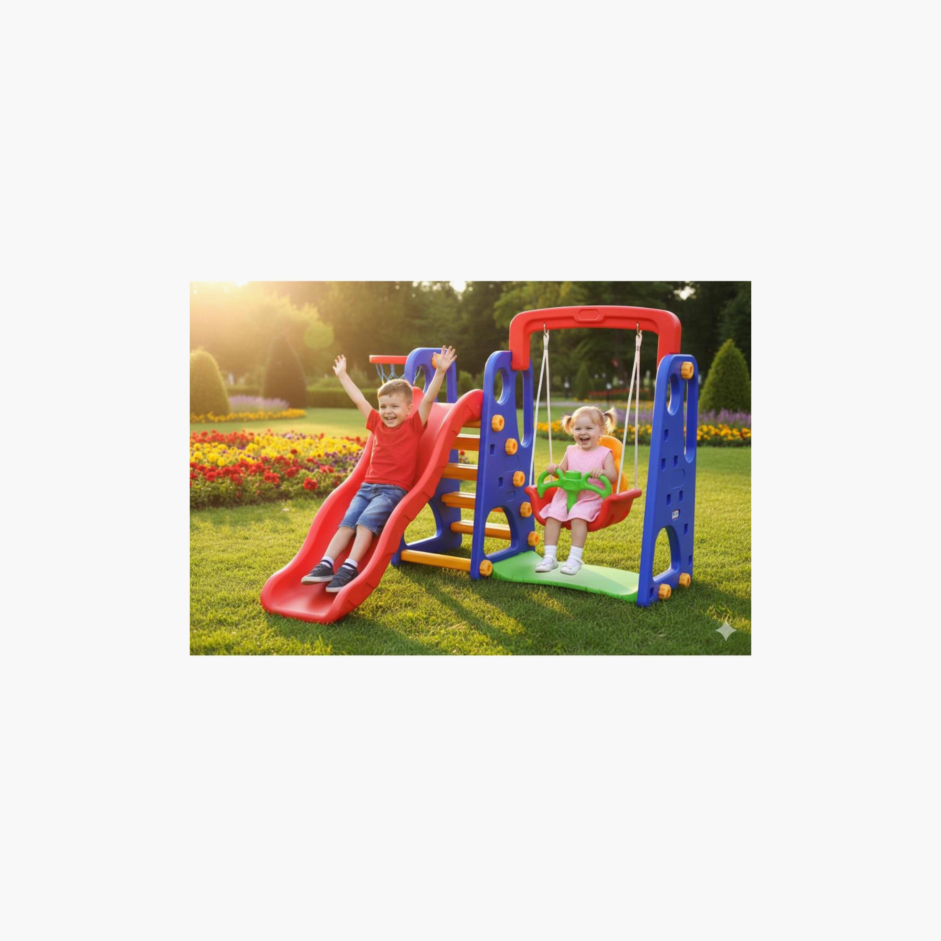 Myts Outdoor Slide and Swing Playset-toys-outdoor-slidesandswings-image-4