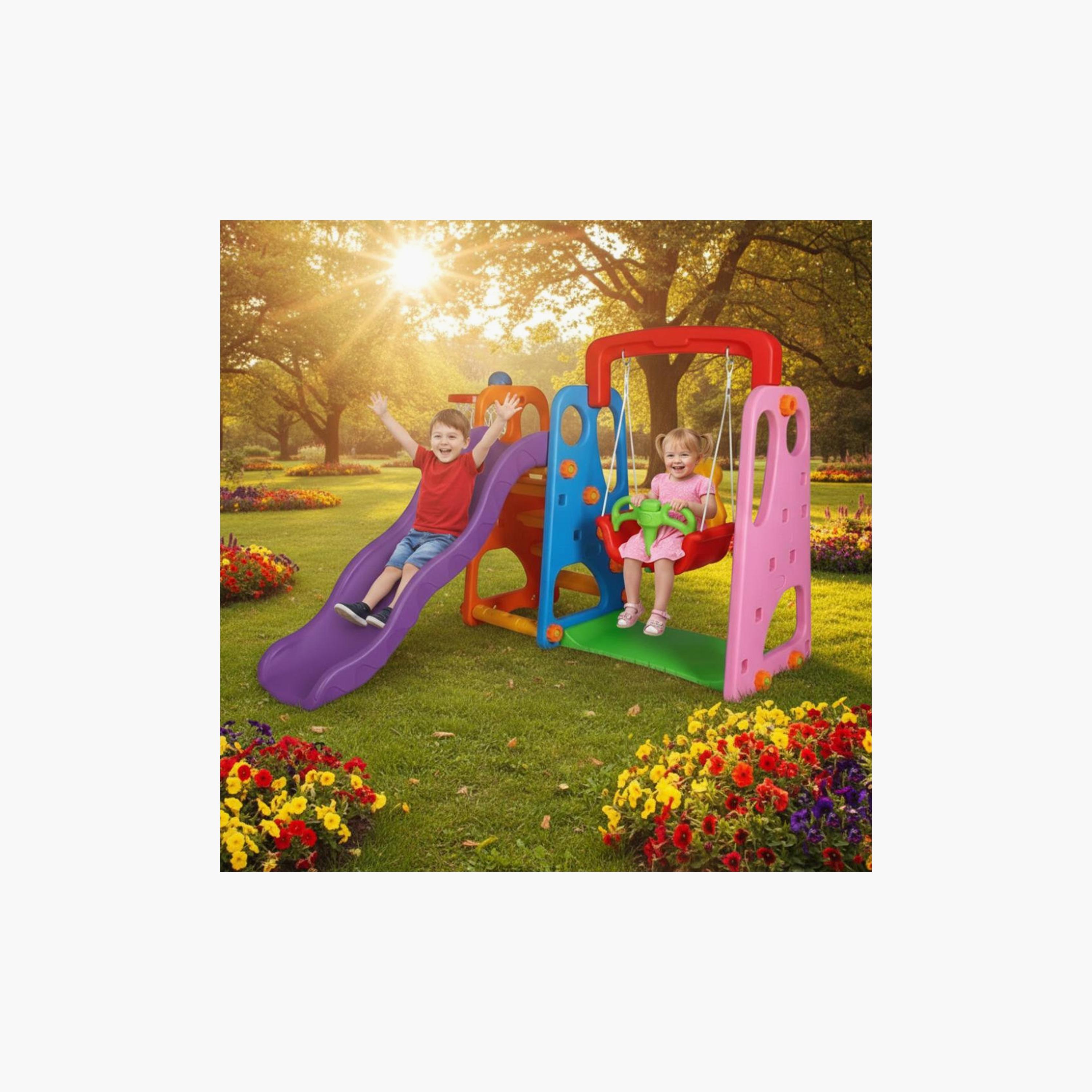 Myts Fun Slide & Swing Combo Playset-toys-outdoor-slidesandswings-image-3