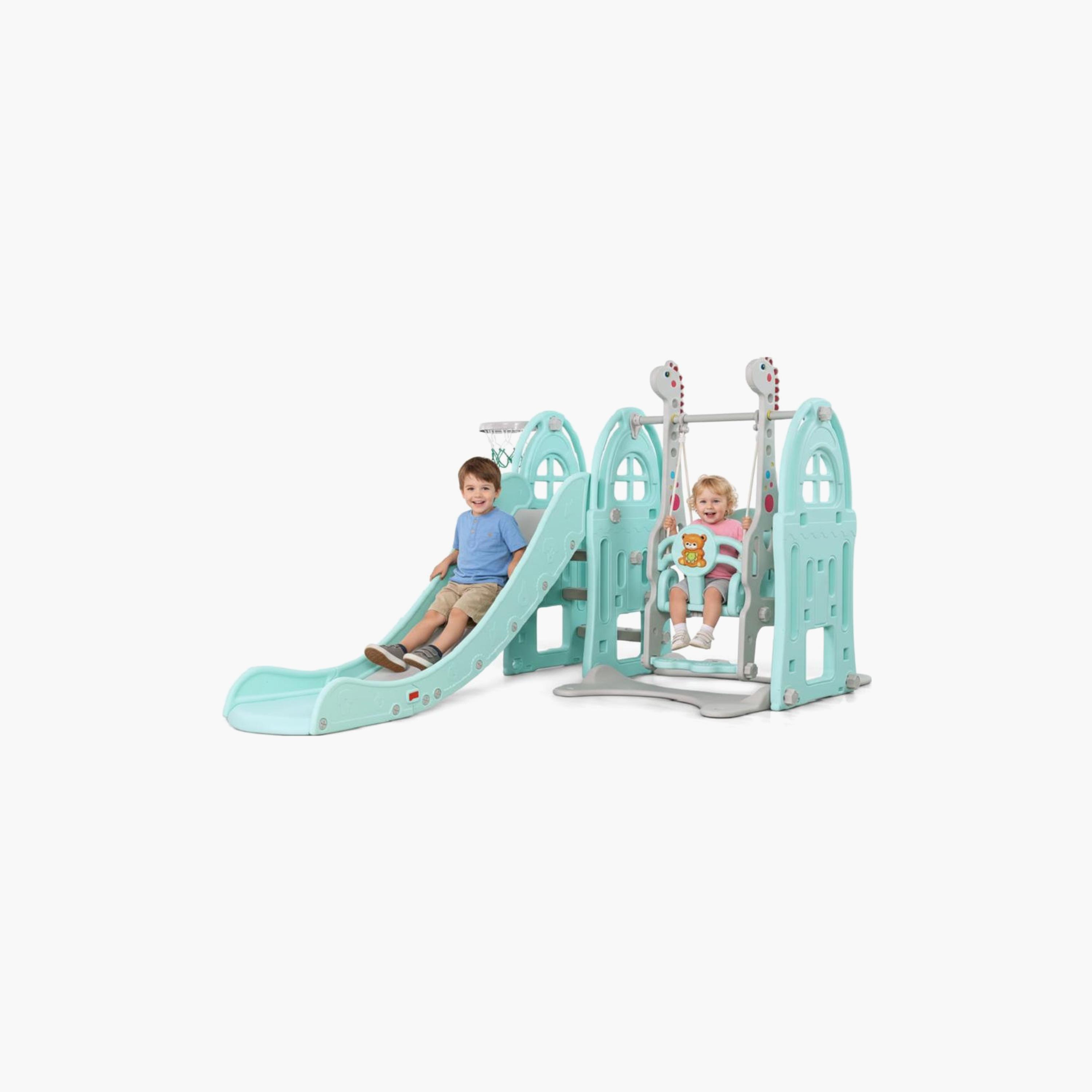 Myts Multi-Activity Climb Slide & Swing Playset-toys-outdoor-slidesandswings-image-2