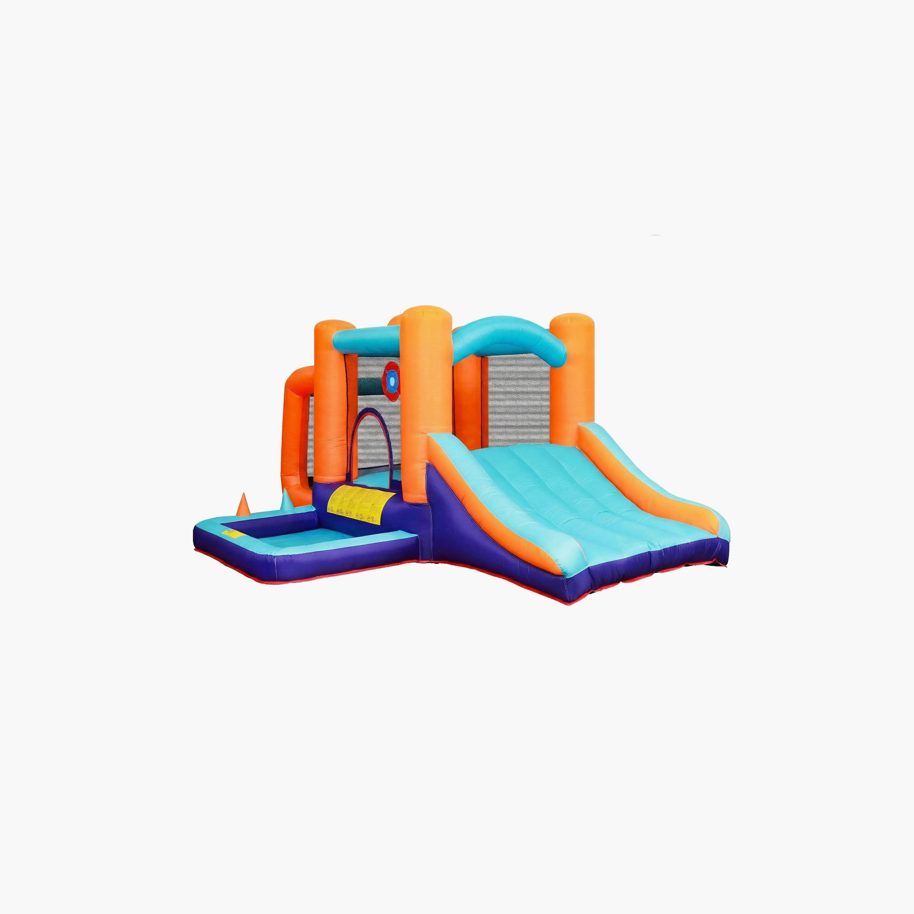 Myts Inflatable Bounce House with Slide Playset-toys-outdoor-sports-image-1