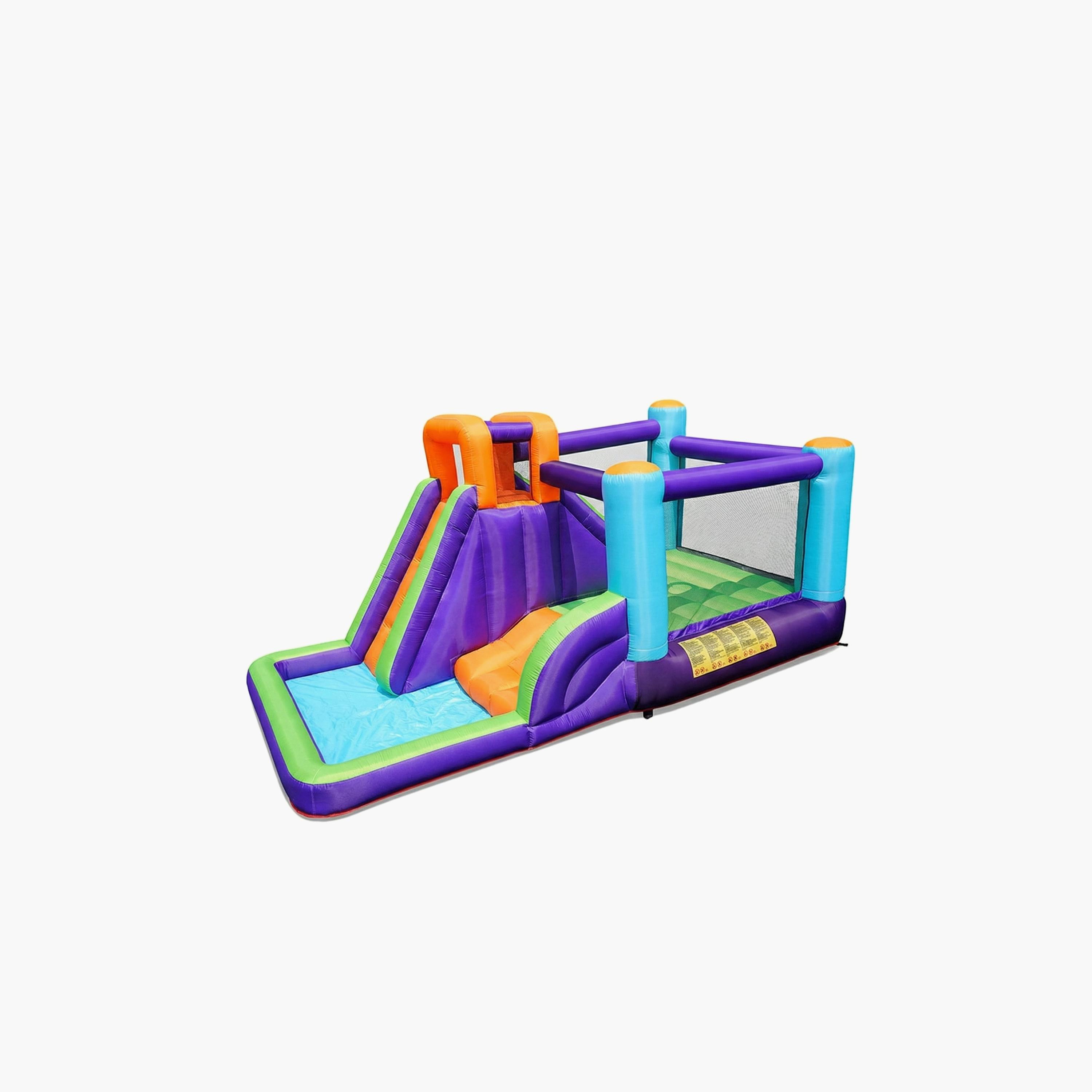 Myts Large Inflatable Bouncy Castle with Slide Playset-toys-outdoor-sports-image-2