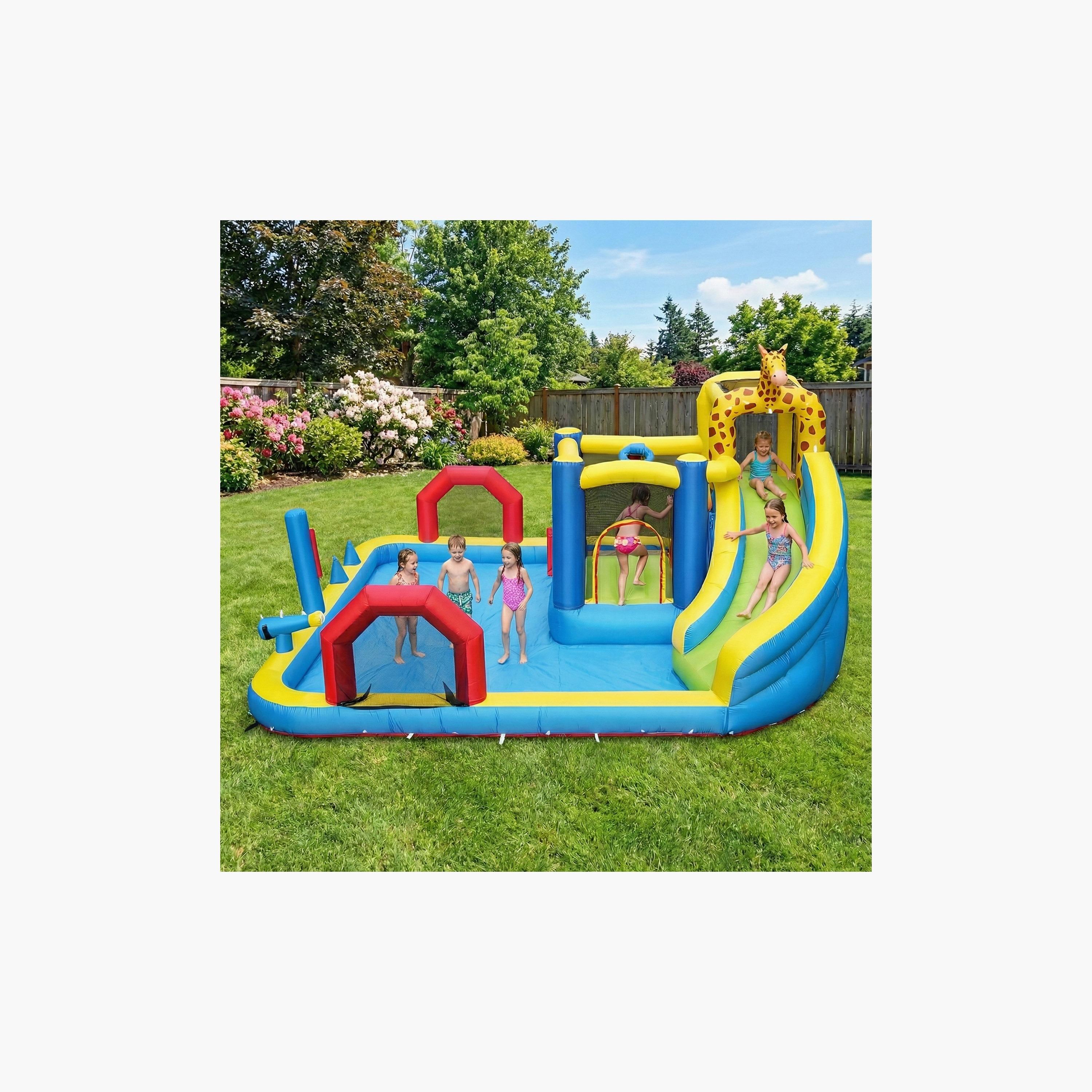 Myts Funspace Inflatable Water Slide Bouncy Castle Playset-toys-outdoor-sports-image-3