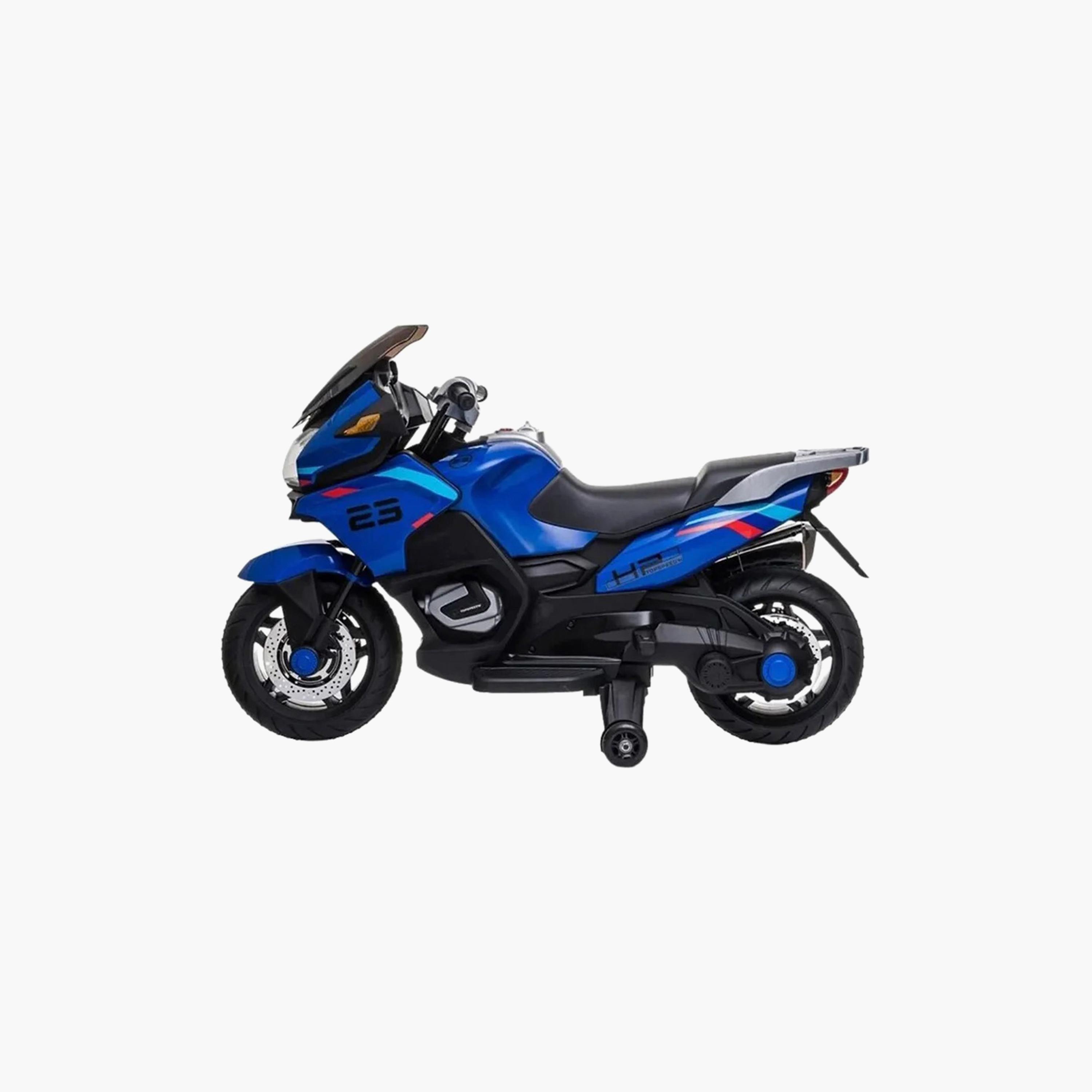 دراجة نارية كهربائية للركوب بمحرك مزدوج - أزرق من مايتس-toys-outdoor-bikesandrideons-electricvehicles-image-3