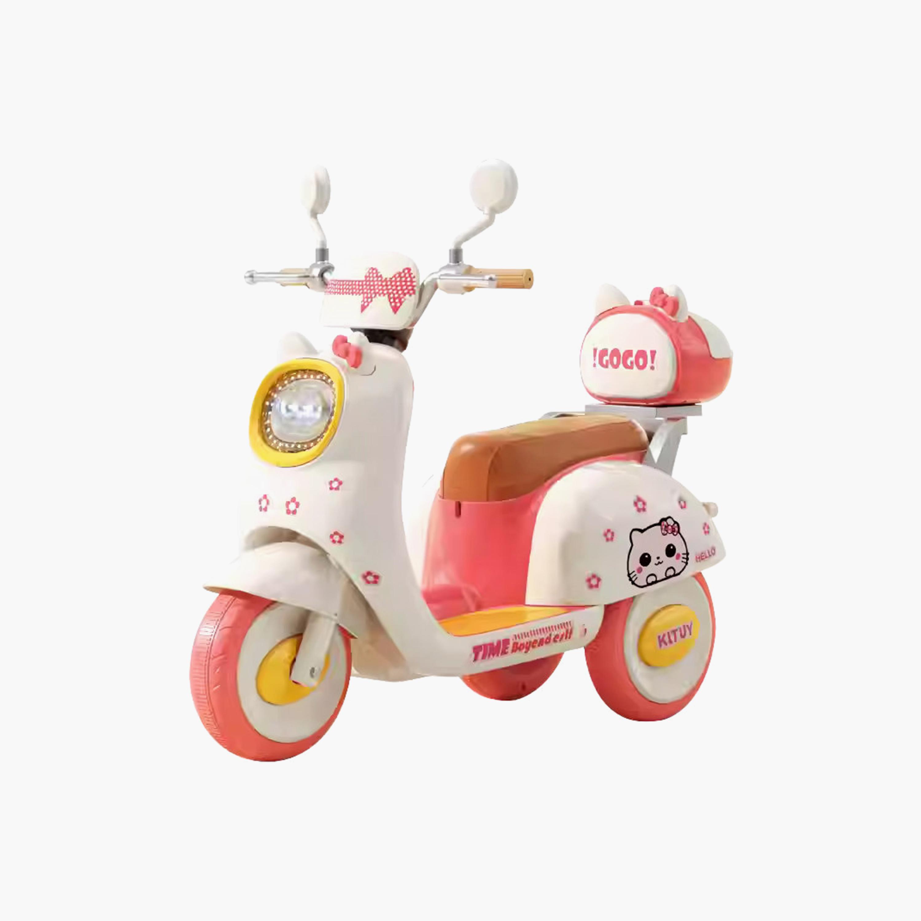 سكوتر ركوب كهربائي بمحرك مزدوج مع إطارات "EVA" ومقعد جلد من مايتس-toys-outdoor-bikesandrideons-electricvehicles-image-1