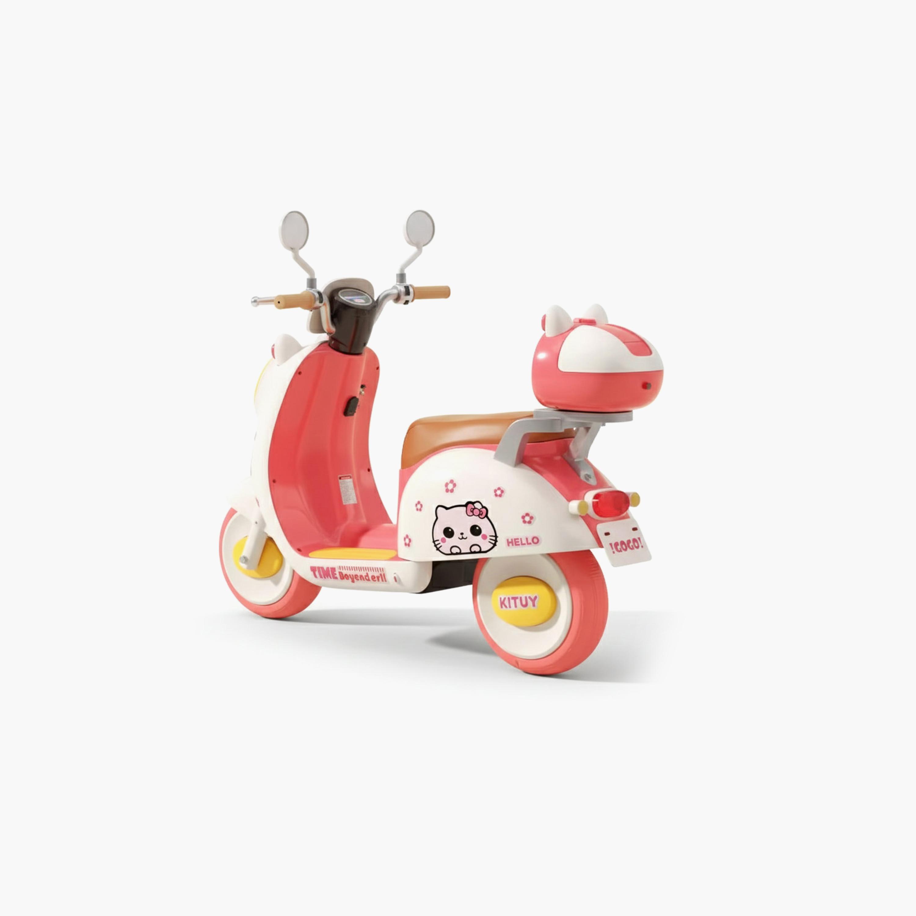 سكوتر ركوب كهربائي بمحرك مزدوج مع إطارات "EVA" ومقعد جلد من مايتس-toys-outdoor-bikesandrideons-electricvehicles-image-2