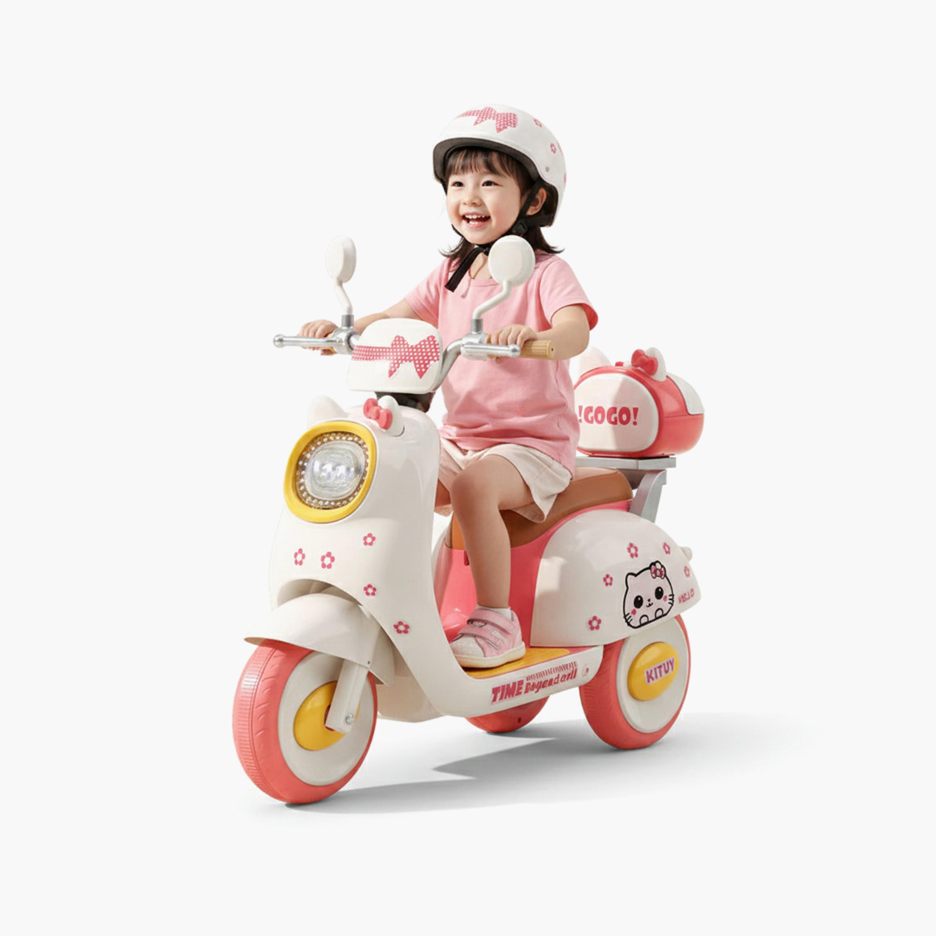 سكوتر ركوب كهربائي بمحرك مزدوج مع إطارات "EVA" ومقعد جلد من مايتس-toys-outdoor-bikesandrideons-electricvehicles-image-3