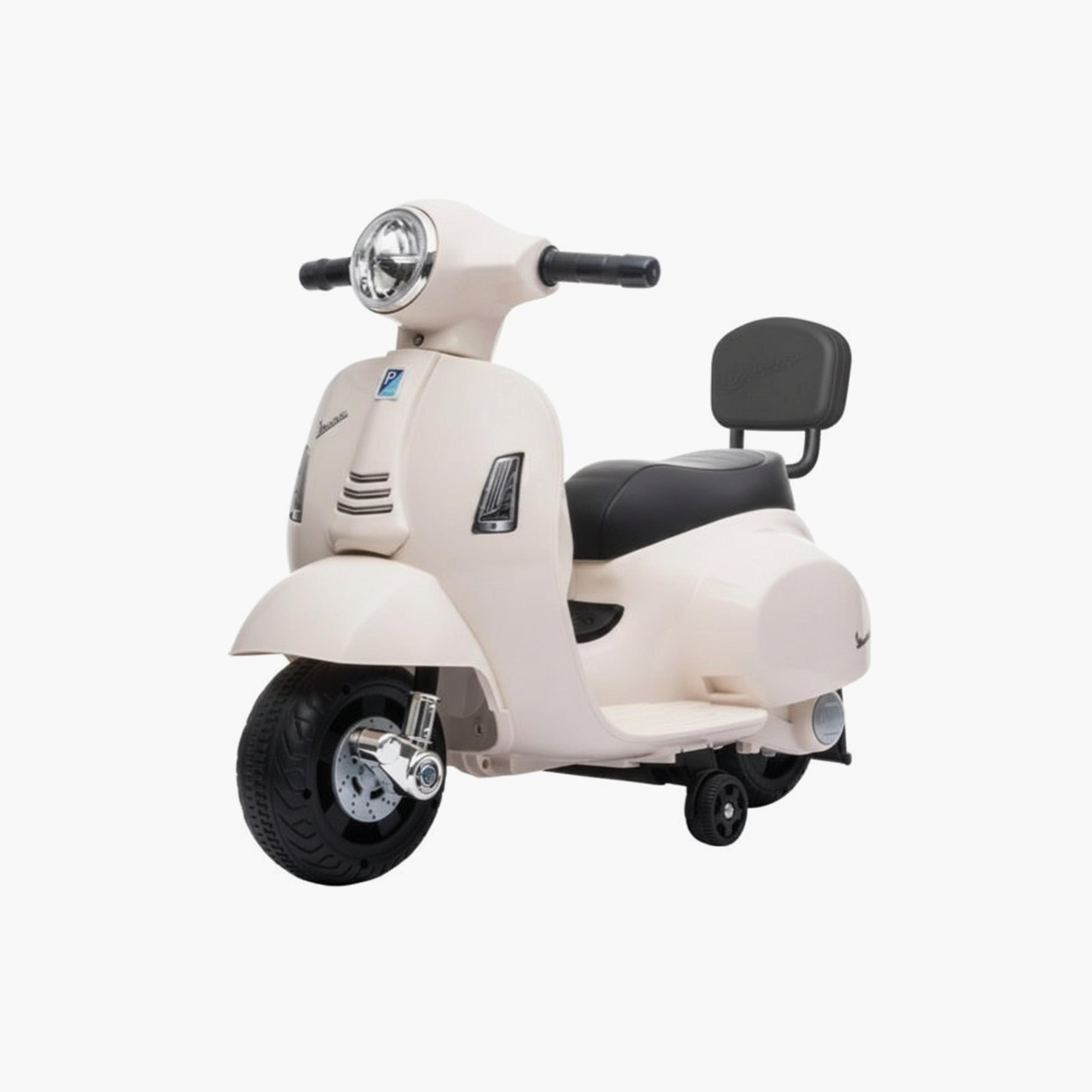 سكوتر ركوب كهربائي "فيسبا" مرخص بمحرك واحد 6 فولت مع أضواء وموسيقى من مايتس-toys-outdoor-bikesandrideons-electricvehicles-image-1