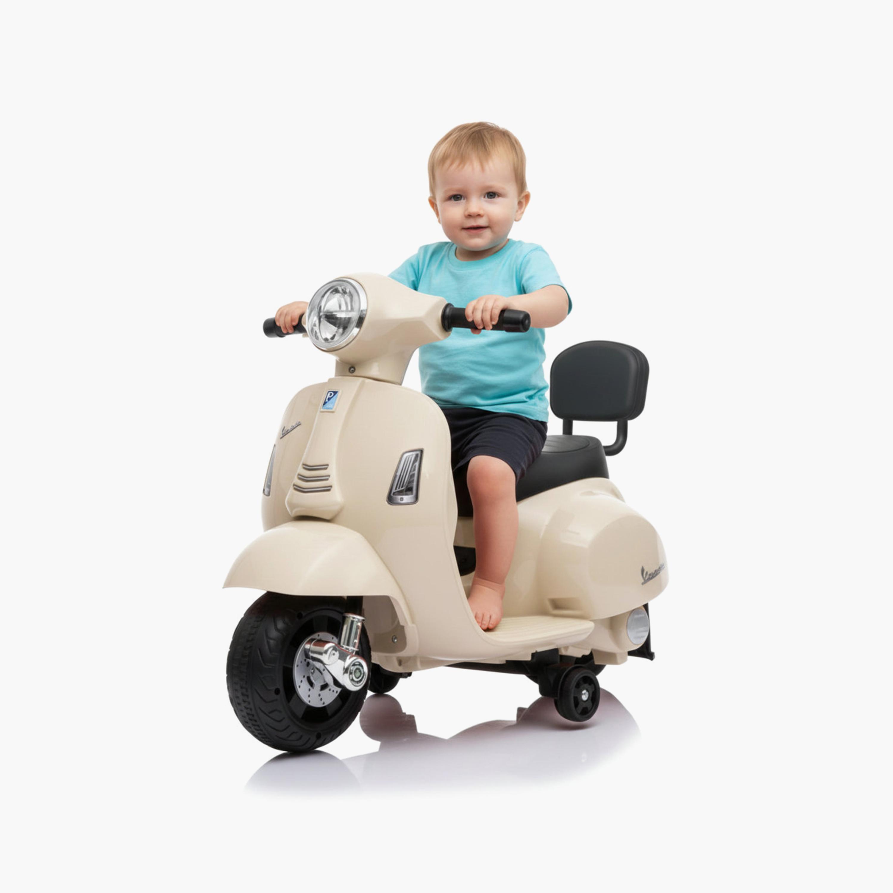 سكوتر ركوب كهربائي "فيسبا" مرخص بمحرك واحد 6 فولت مع أضواء وموسيقى من مايتس-toys-outdoor-bikesandrideons-electricvehicles-image-2