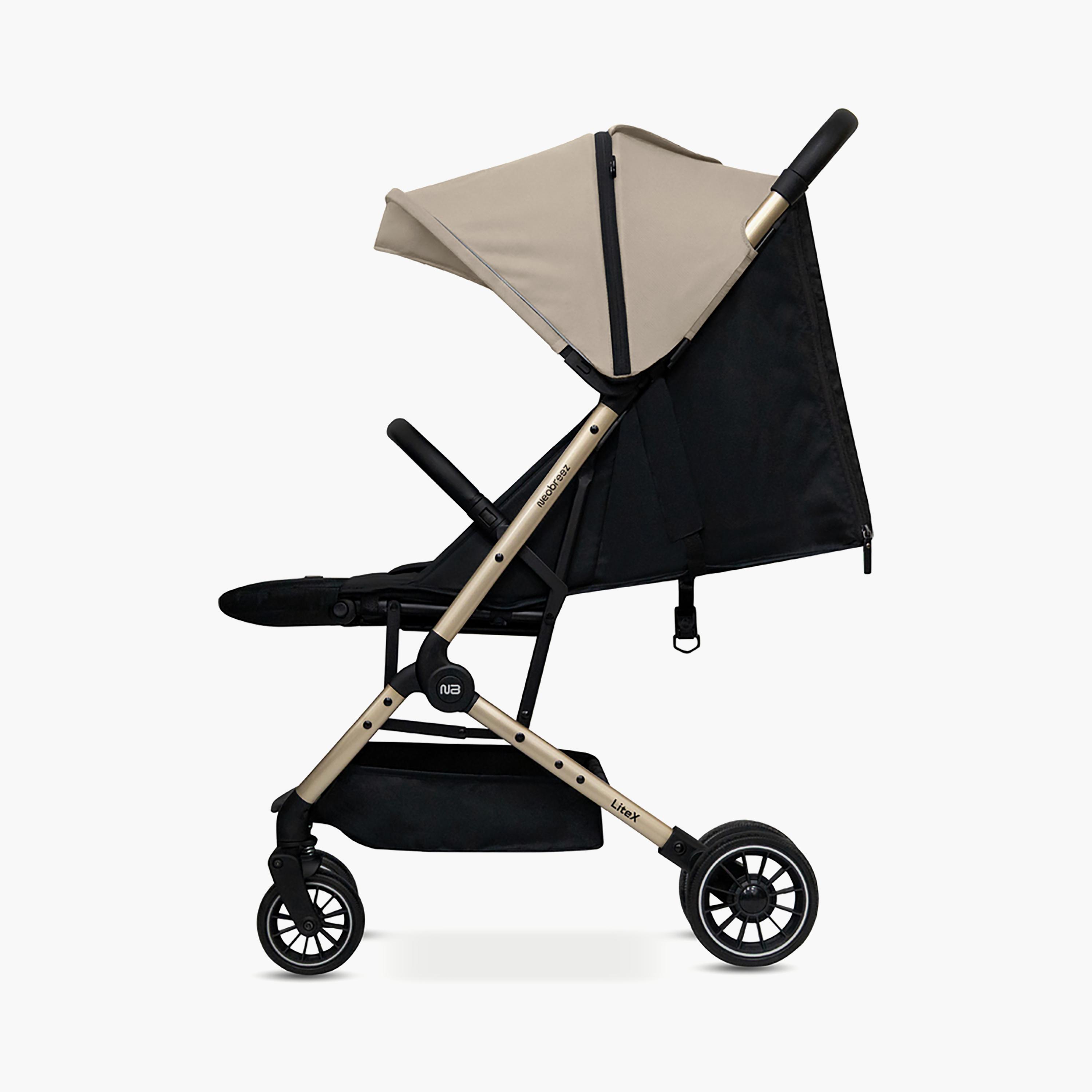 Neobreez LITEX Lightweight Cabin Size Travel Stroller with Waterproof Canopy-baby-gear-strollersandprams-strollers-image-12