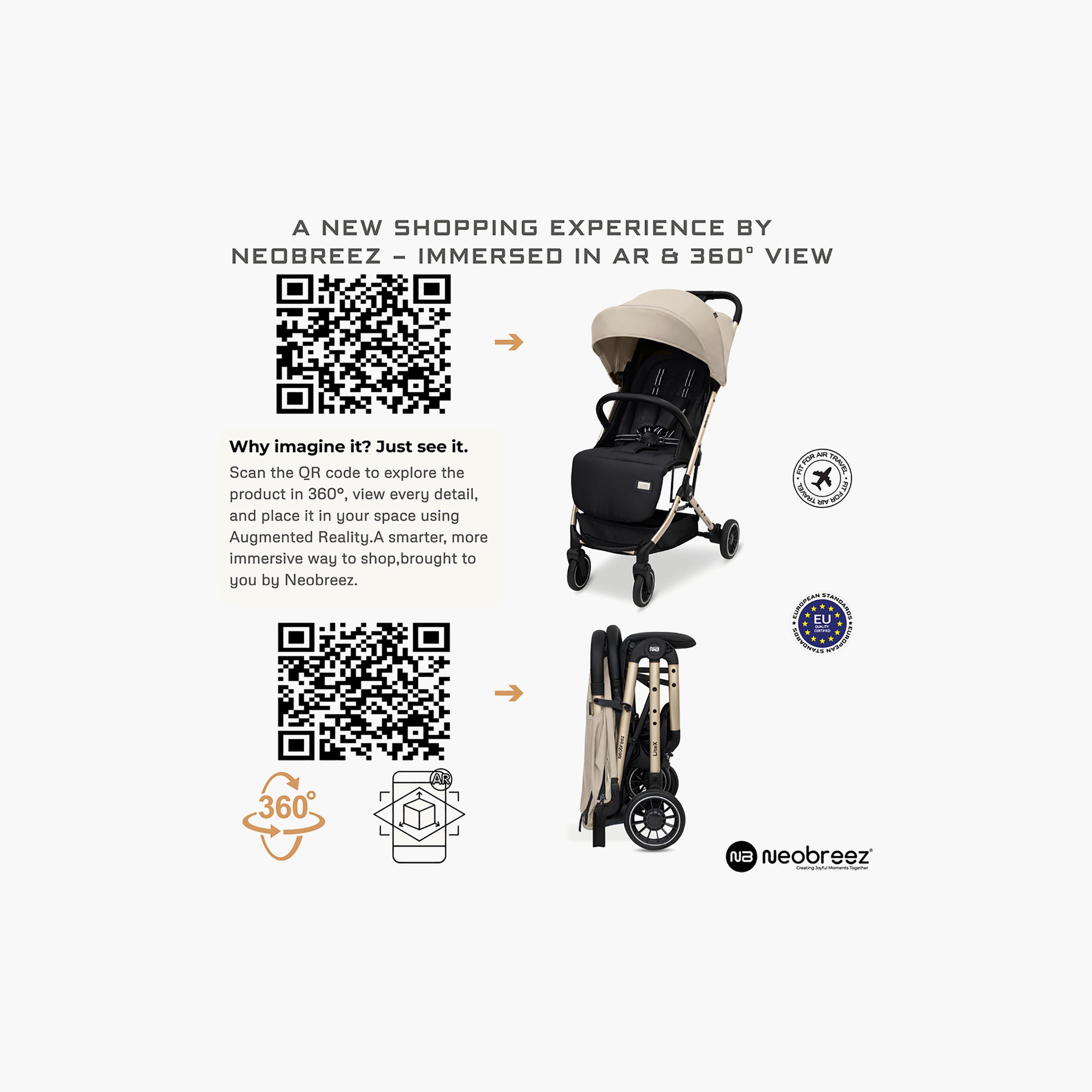 Neobreez LITEX Lightweight Cabin Size Travel Stroller with Waterproof Canopy-baby-gear-strollersandprams-strollers-image-19
