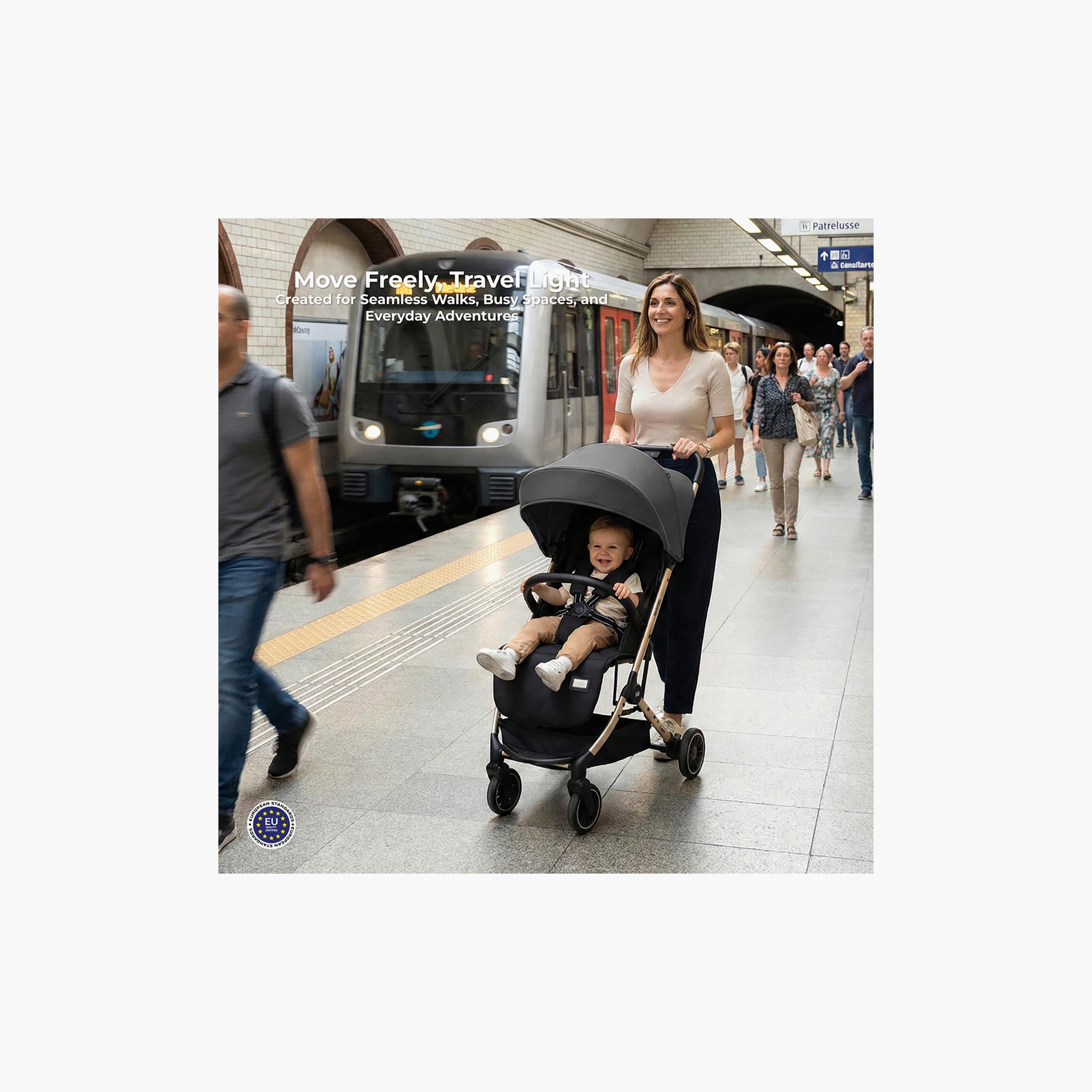 Neobreez LITEX Lightweight Cabin Size Travel Stroller with Waterproof Canopy-baby-gear-strollersandprams-strollers-image-14
