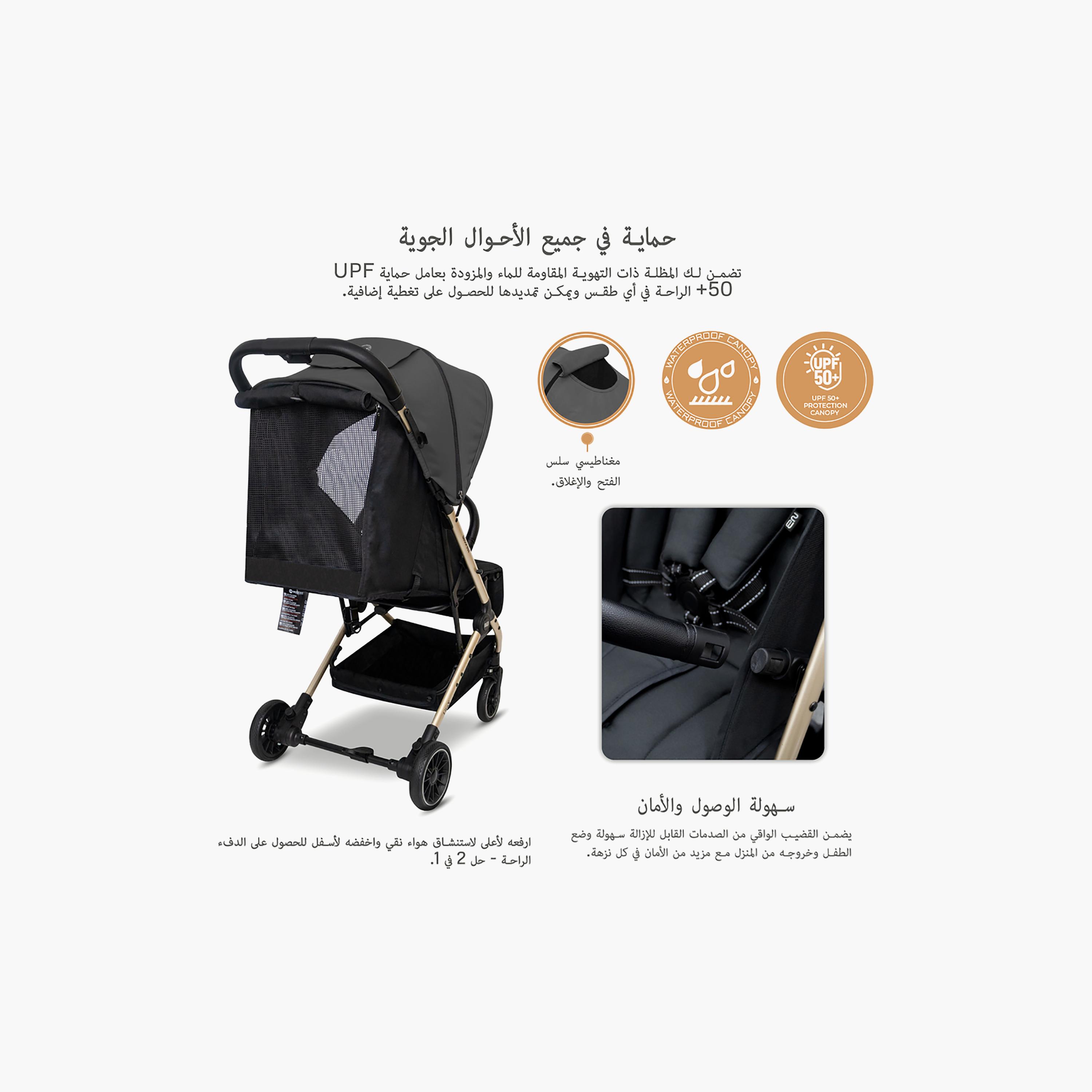 Neobreez LITEX Lightweight Cabin Size Travel Stroller with Waterproof Canopy-baby-gear-strollersandprams-strollers-image-16