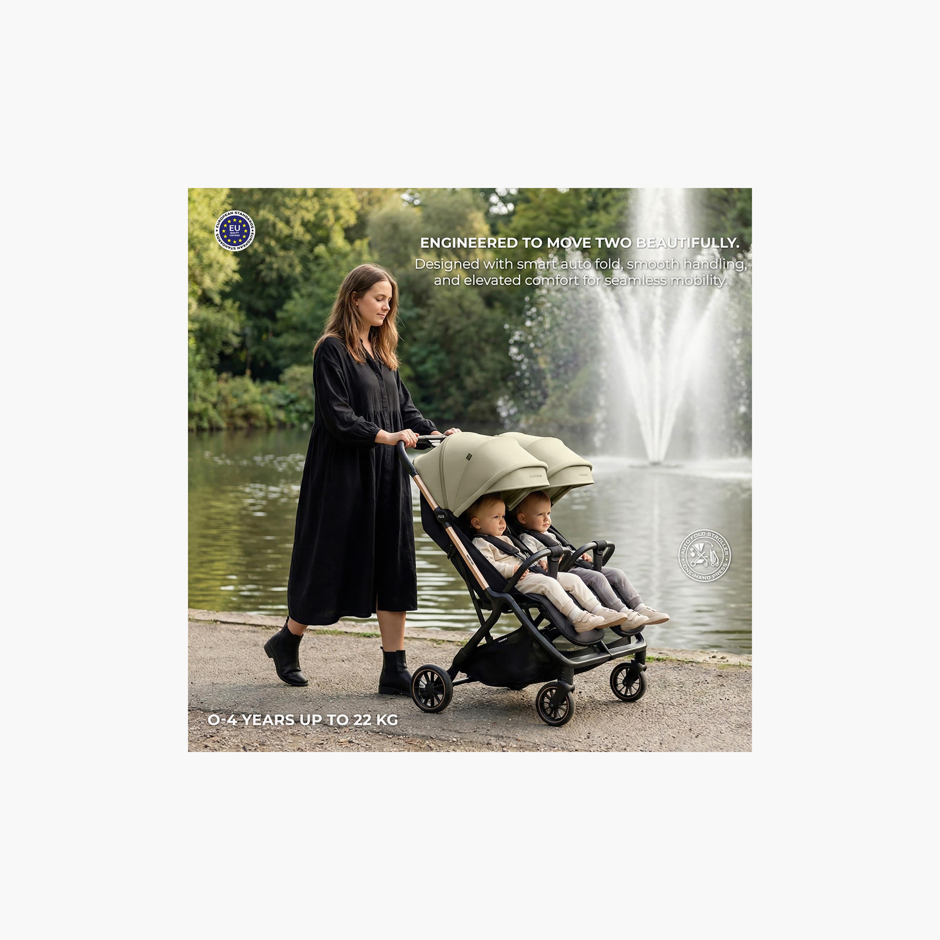 Neobreez Compact Autofold Twin Stroller with Recline Adjustment & Individual Canopy-baby-gear-strollersandprams-strollers-image-18