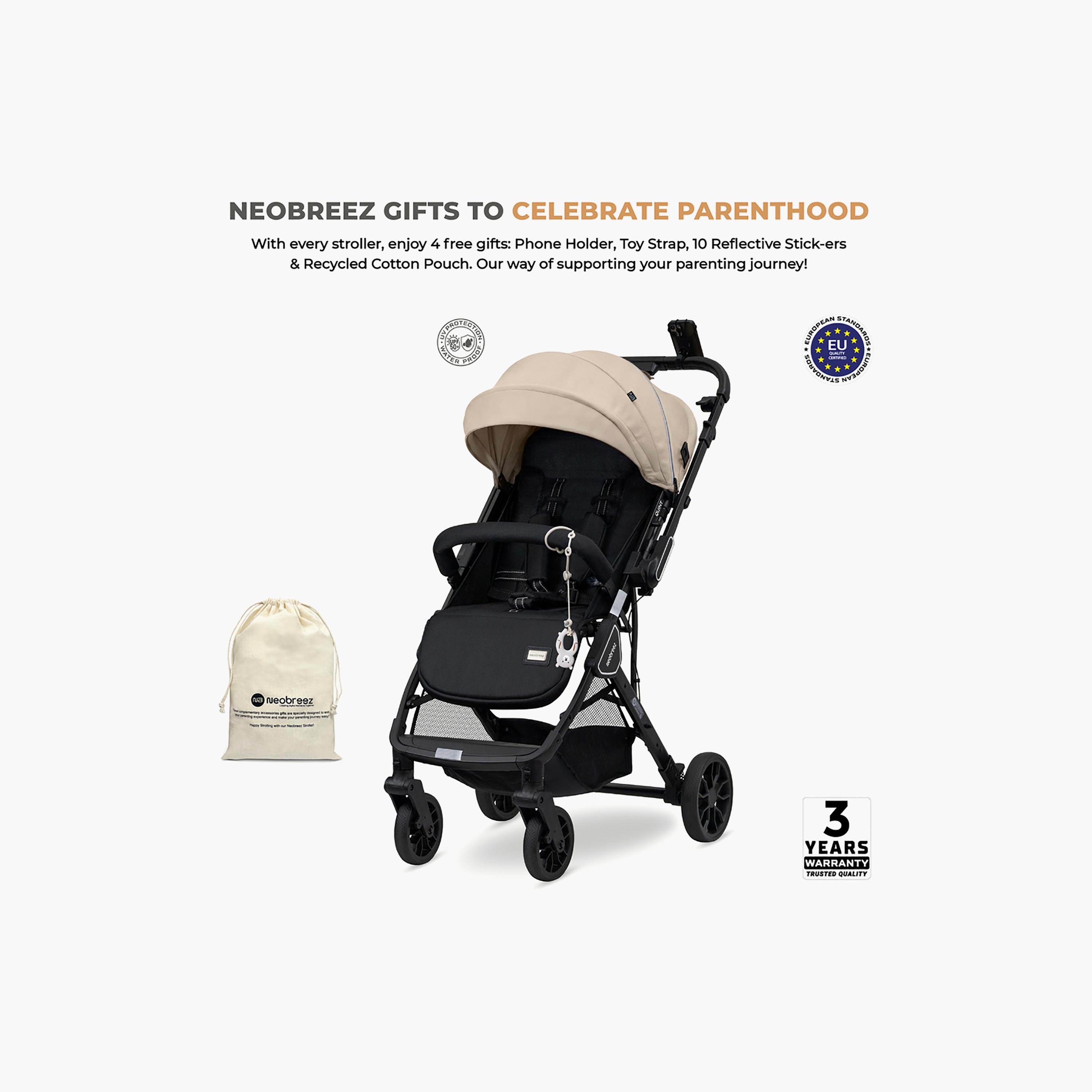 Neobreez QUINT Reversible Lightweight Compact Travel Stroller with Waterproof Canopy-baby-gear-strollersandprams-strollers-image-12