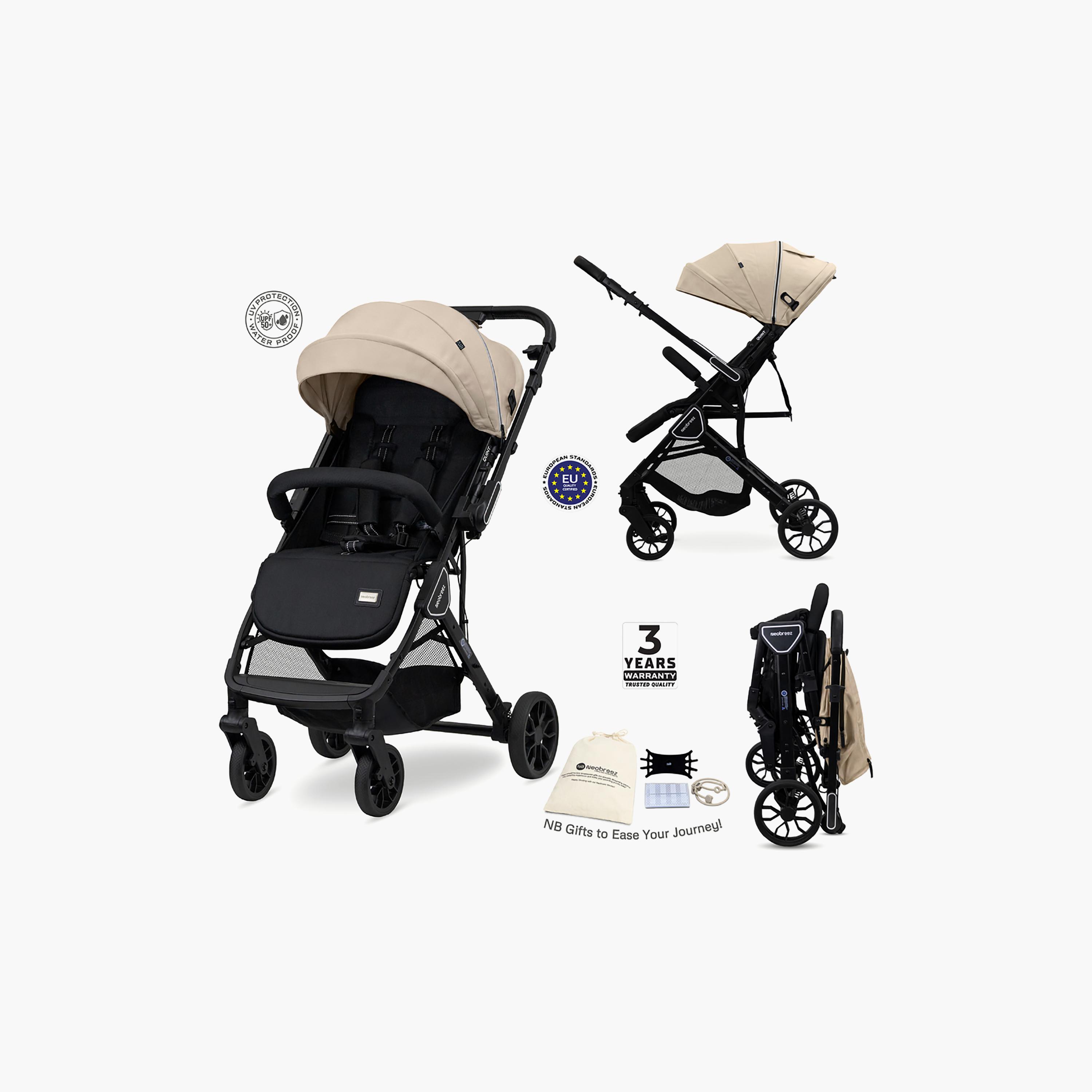 Neobreez QUINT Reversible Lightweight Compact Travel Stroller with Waterproof Canopy-baby-gear-strollersandprams-strollers-image-2