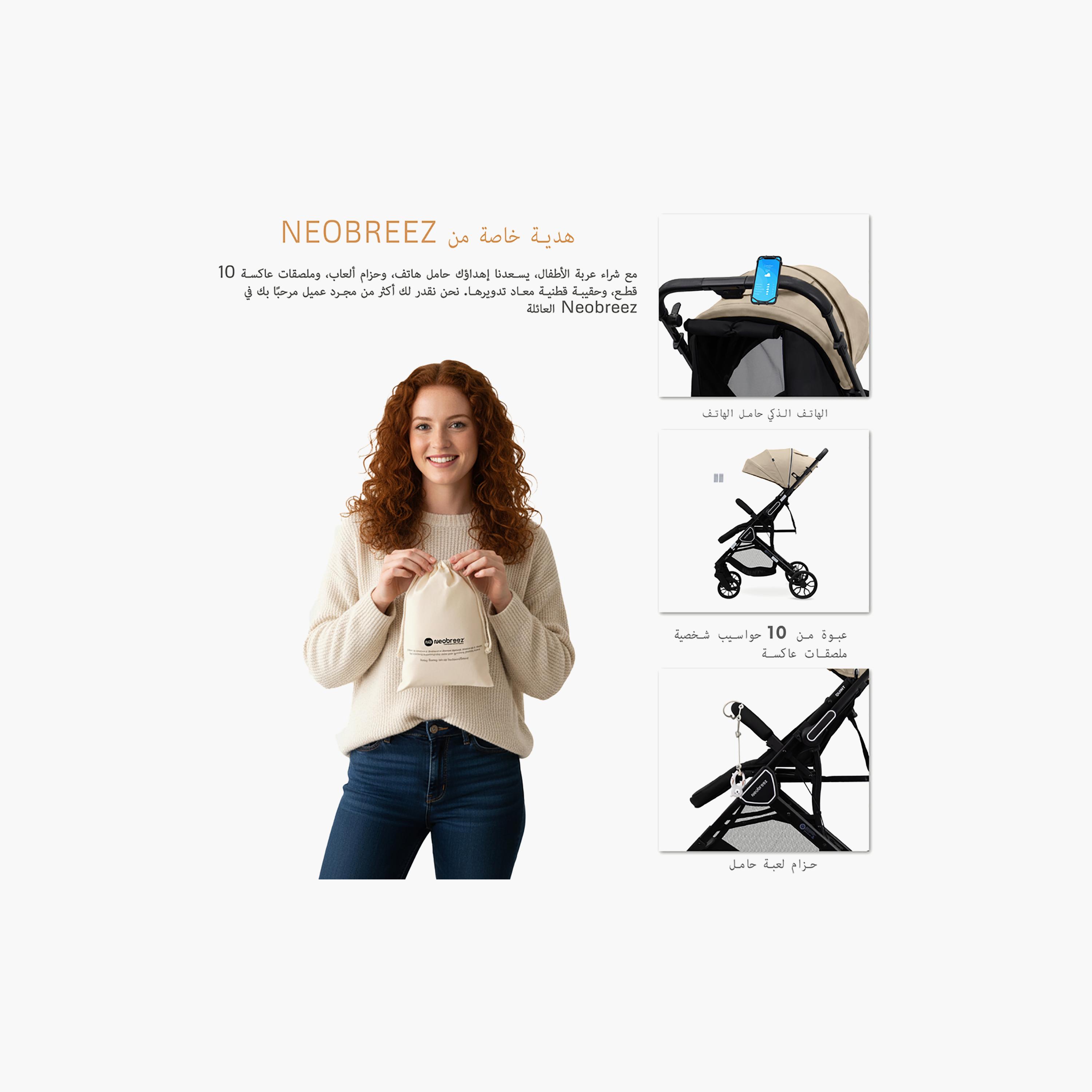 Neobreez QUINT Reversible Lightweight Compact Travel Stroller with Waterproof Canopy-baby-gear-strollersandprams-strollers-image-4