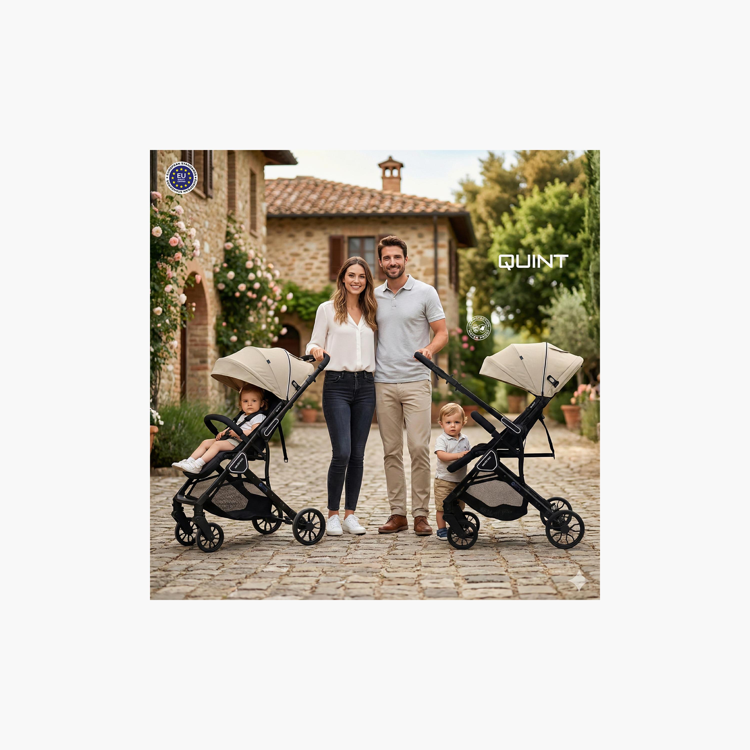 Neobreez QUINT Reversible Lightweight Compact Travel Stroller with Waterproof Canopy-baby-gear-strollersandprams-strollers-image-6
