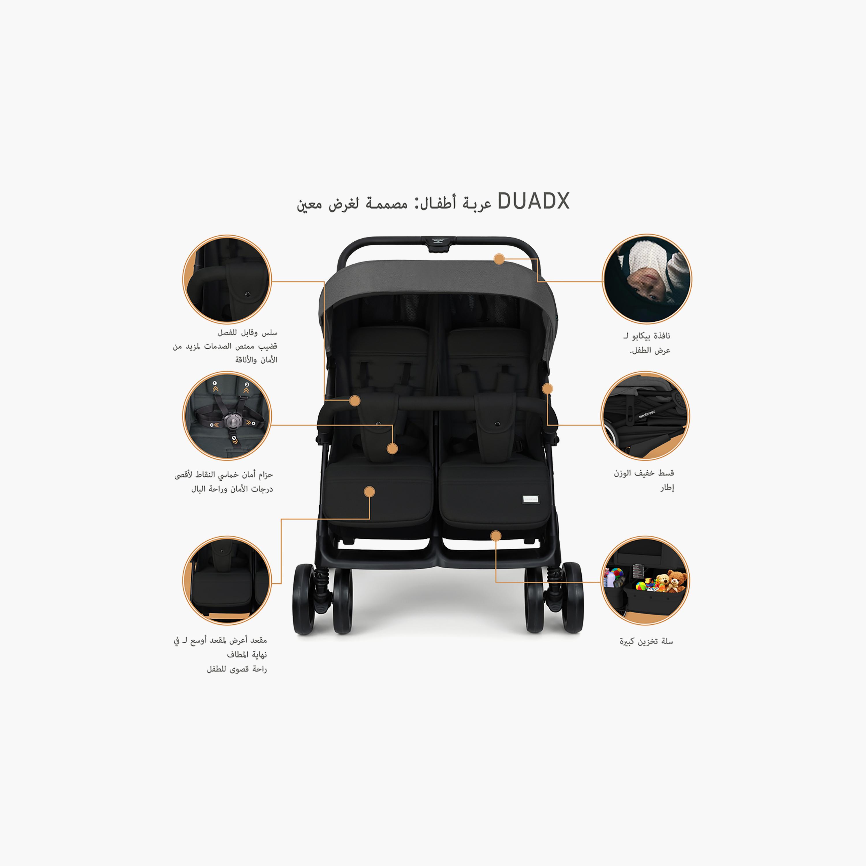 Neobreez DUADX Lighweight Double Stroller-baby-gear-strollersandprams-strollers-image-10
