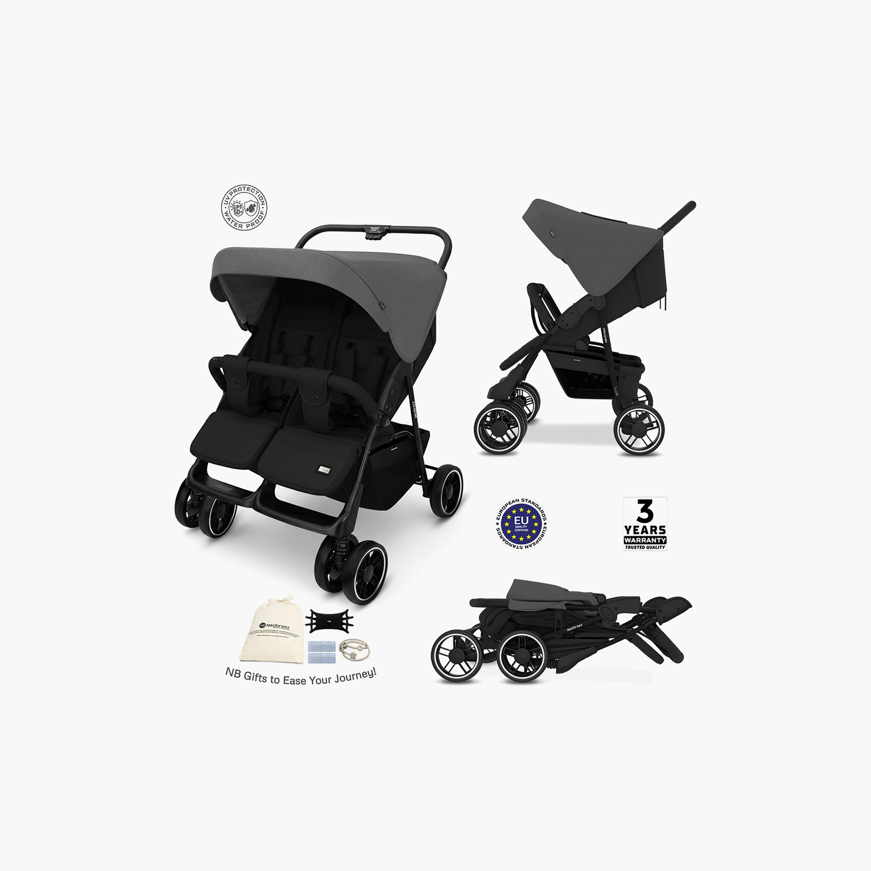 Neobreez DUADX Lighweight Double Stroller-baby-gear-strollersandprams-strollers-image-5