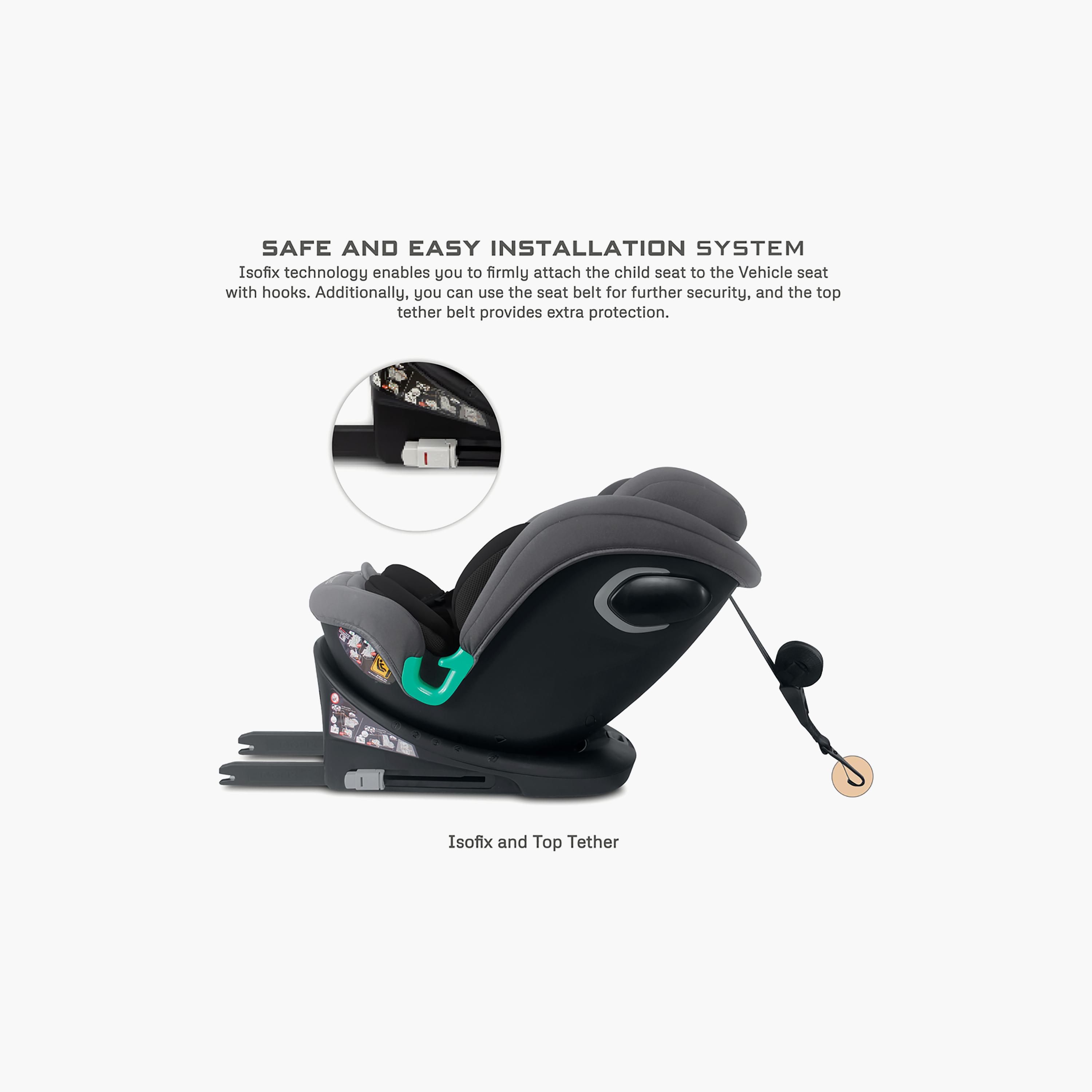 Neobreez i-GUARDIA 360° ISOFIX I-Size Recline & Adjustable Baby Car Seat-baby-gear-carseats-image-15