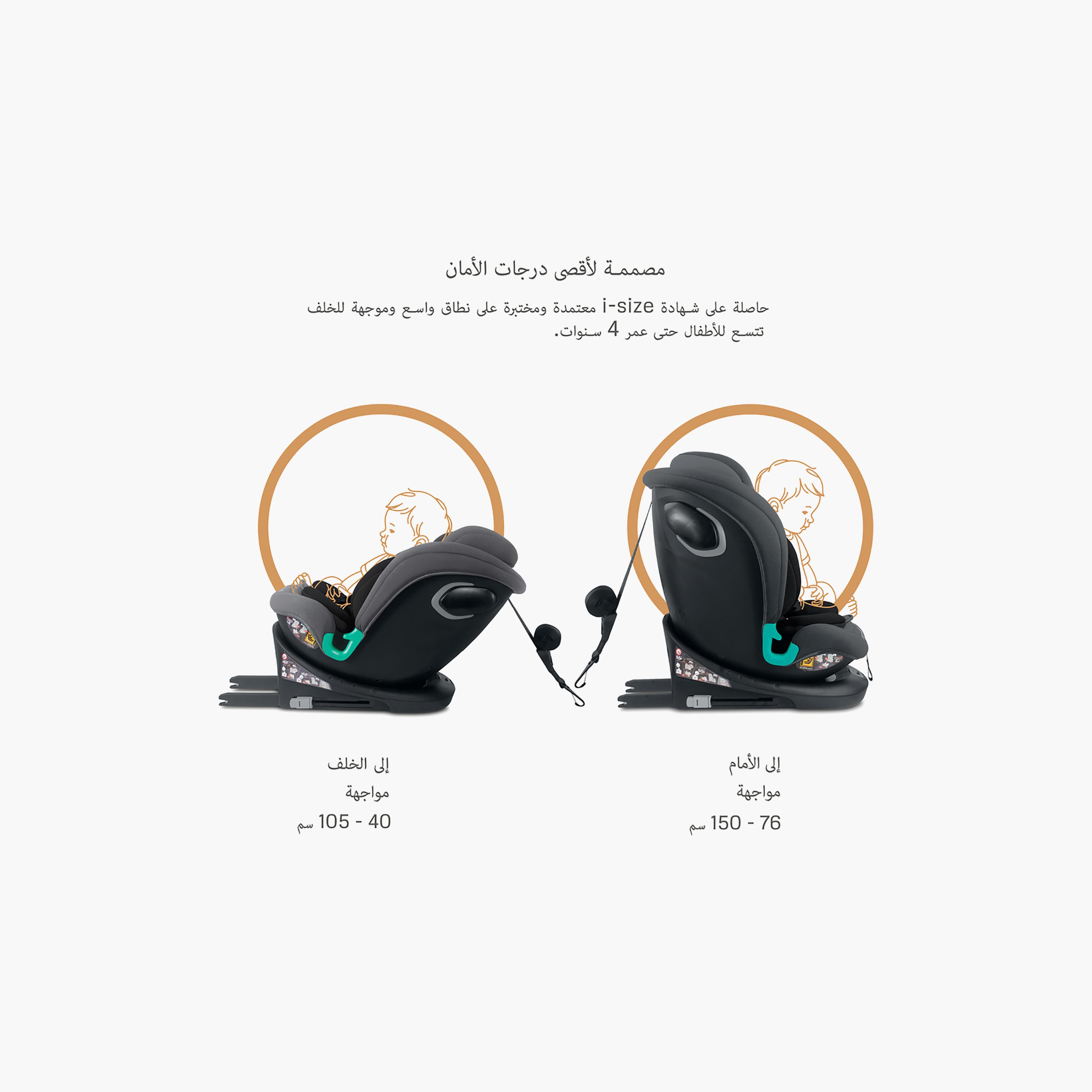 Neobreez i-GUARDIA 360° ISOFIX I-Size Recline & Adjustable Baby Car Seat-baby-gear-carseats-image-20