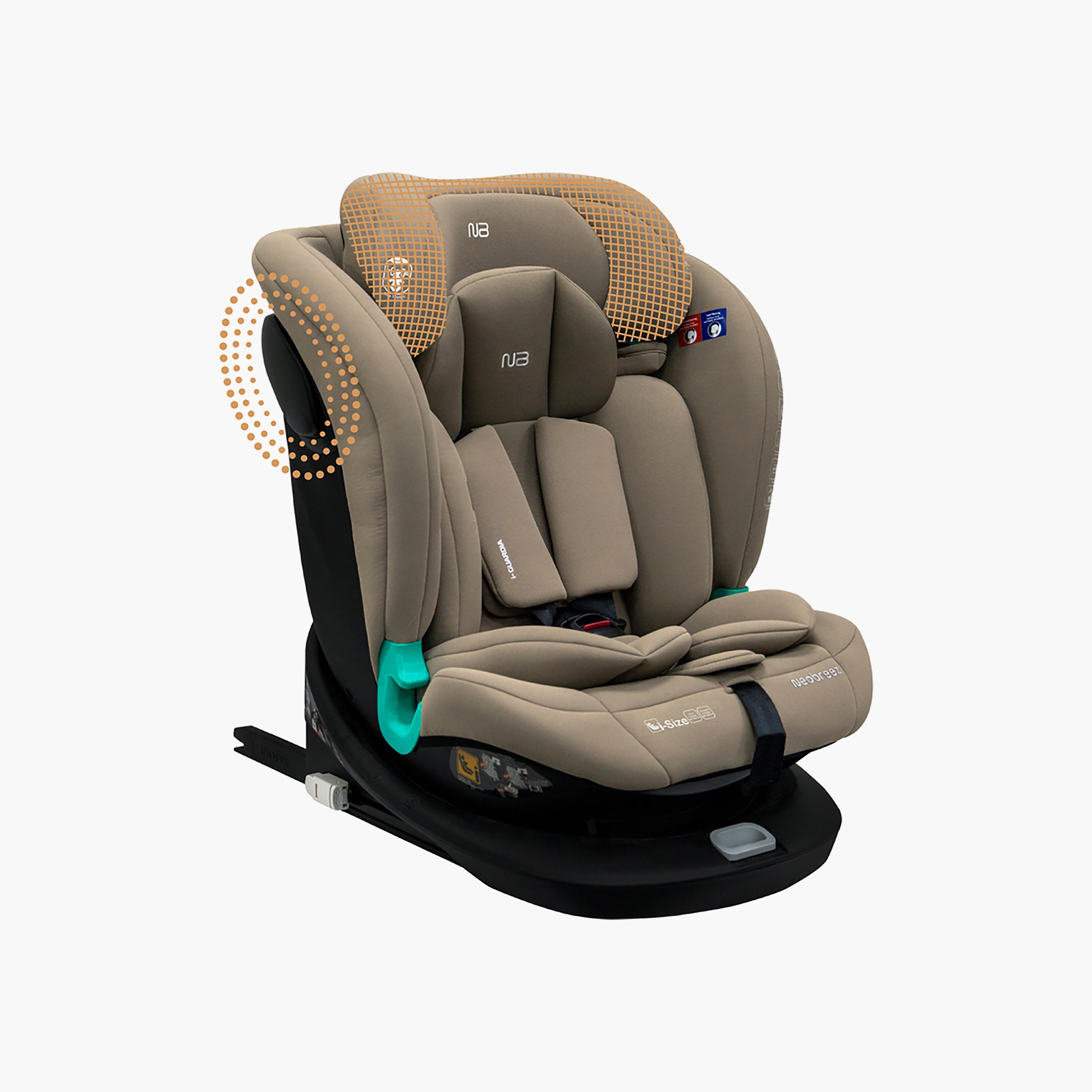 Neobreez i-GUARDIA 360° ISOFIX I-Size Recline & Adjustable Baby Car Seat-baby-gear-carseats-image-17