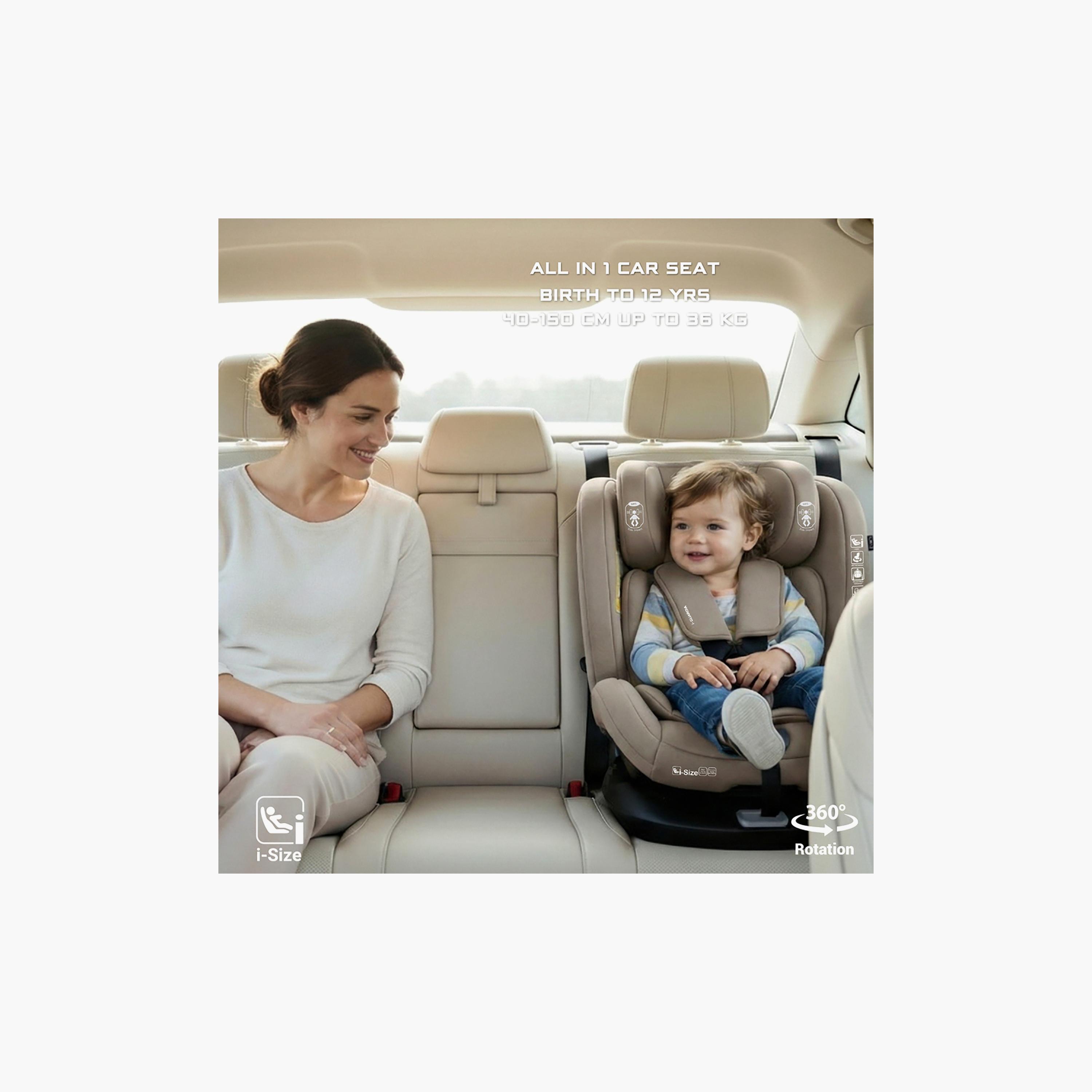Neobreez i-GUARDIA 360° ISOFIX I-Size Recline & Adjustable Baby Car Seat-baby-gear-carseats-image-4