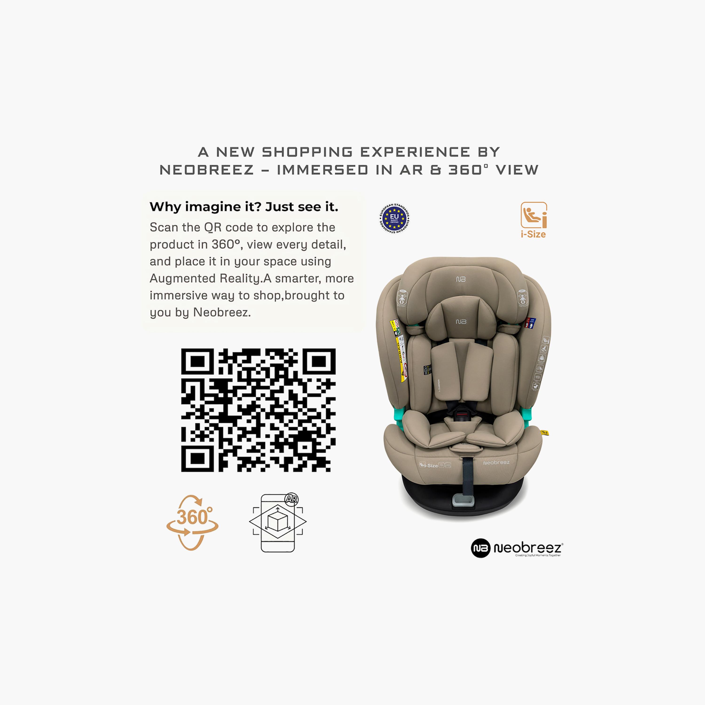 Neobreez i-GUARDIA 360° ISOFIX I-Size Recline & Adjustable Baby Car Seat-baby-gear-carseats-image-5