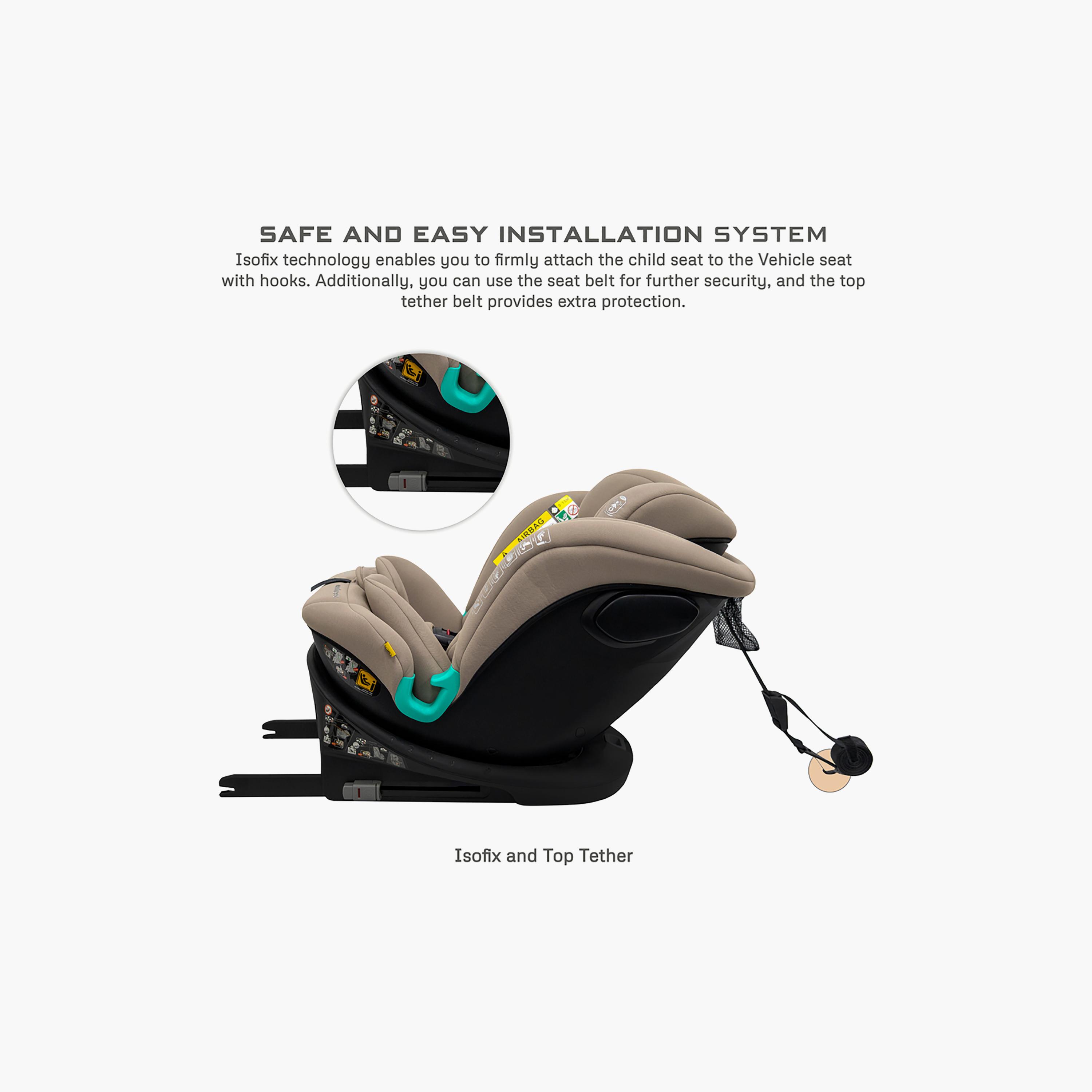 Neobreez i-GUARDIA 360° ISOFIX I-Size Recline & Adjustable Baby Car Seat-baby-gear-carseats-image-9