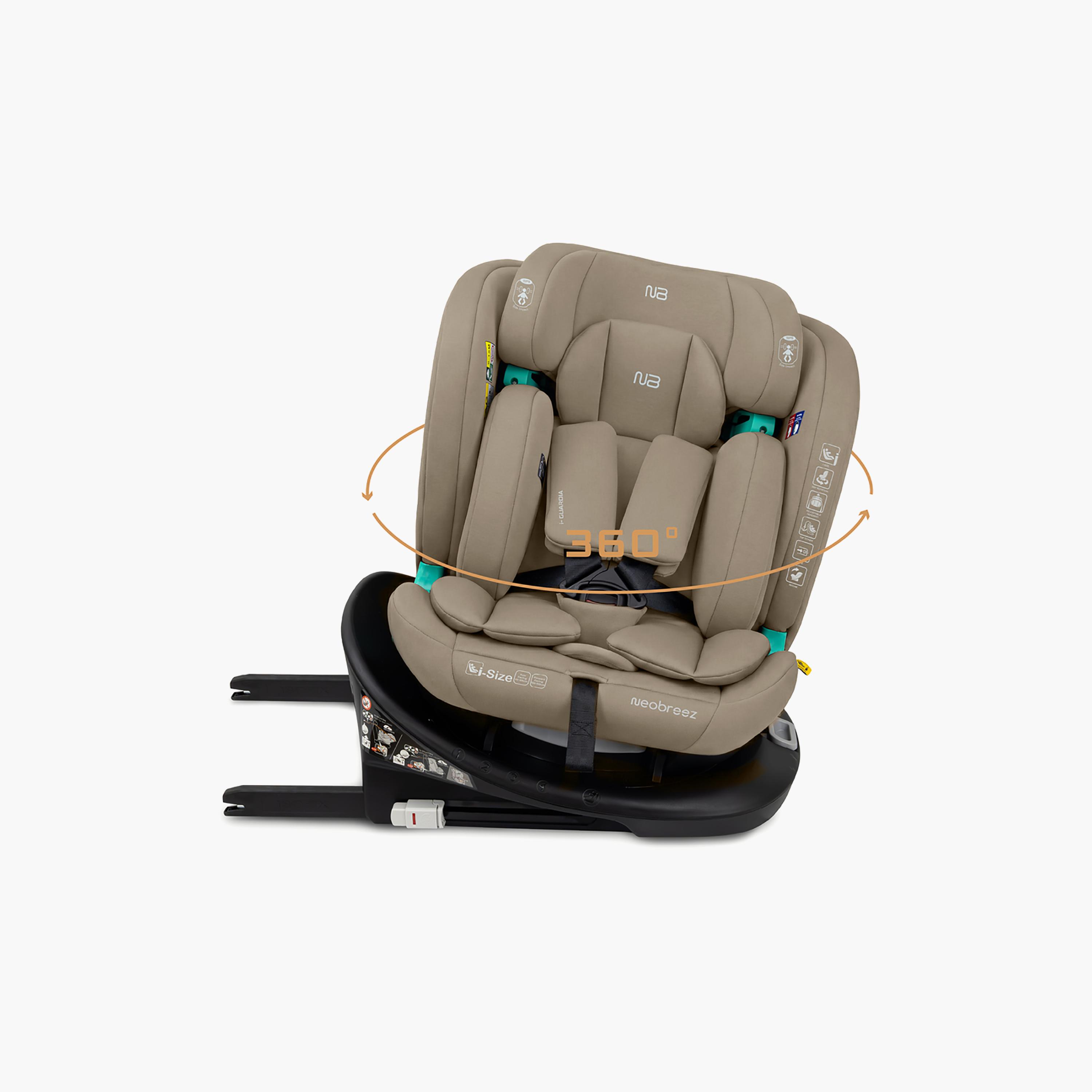 Neobreez i-GUARDIA 360° ISOFIX I-Size Recline & Adjustable Baby Car Seat-baby-gear-carseats-image-14