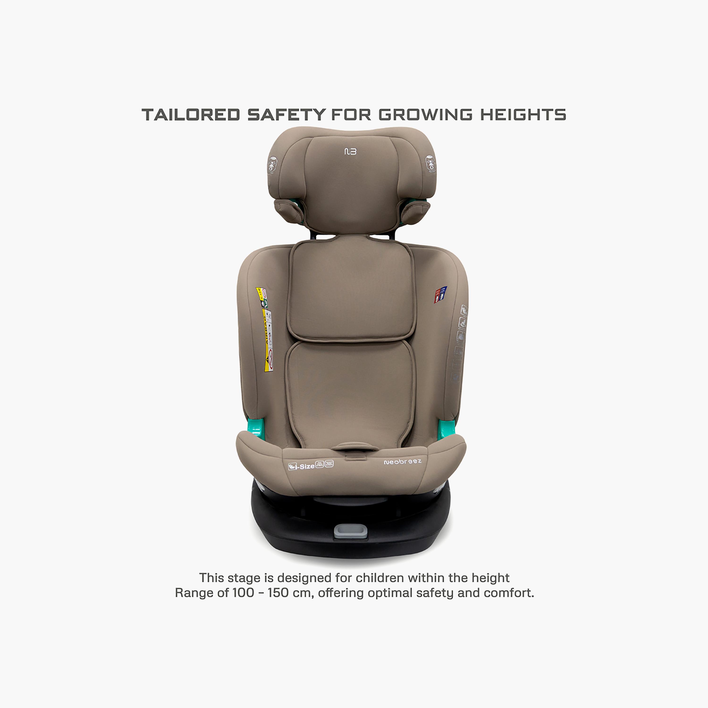 Neobreez i-GUARDIA 360° ISOFIX I-Size Recline & Adjustable Baby Car Seat-baby-gear-carseats-image-16