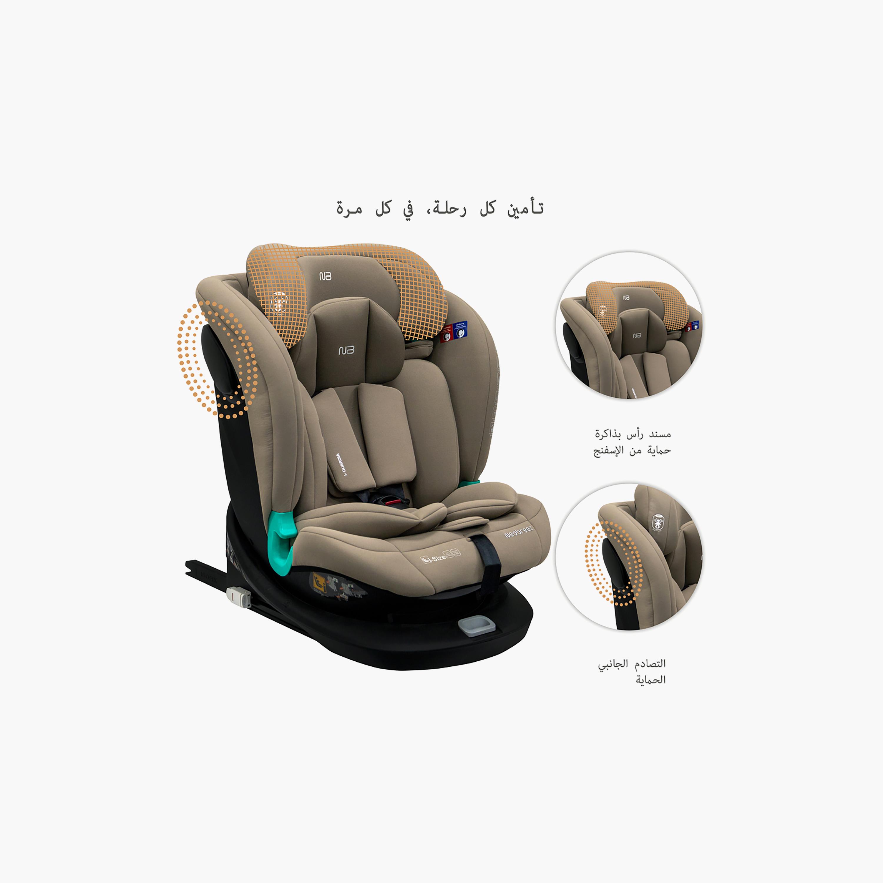 Neobreez i-GUARDIA 360° ISOFIX I-Size Recline & Adjustable Baby Car Seat-baby-gear-carseats-image-20