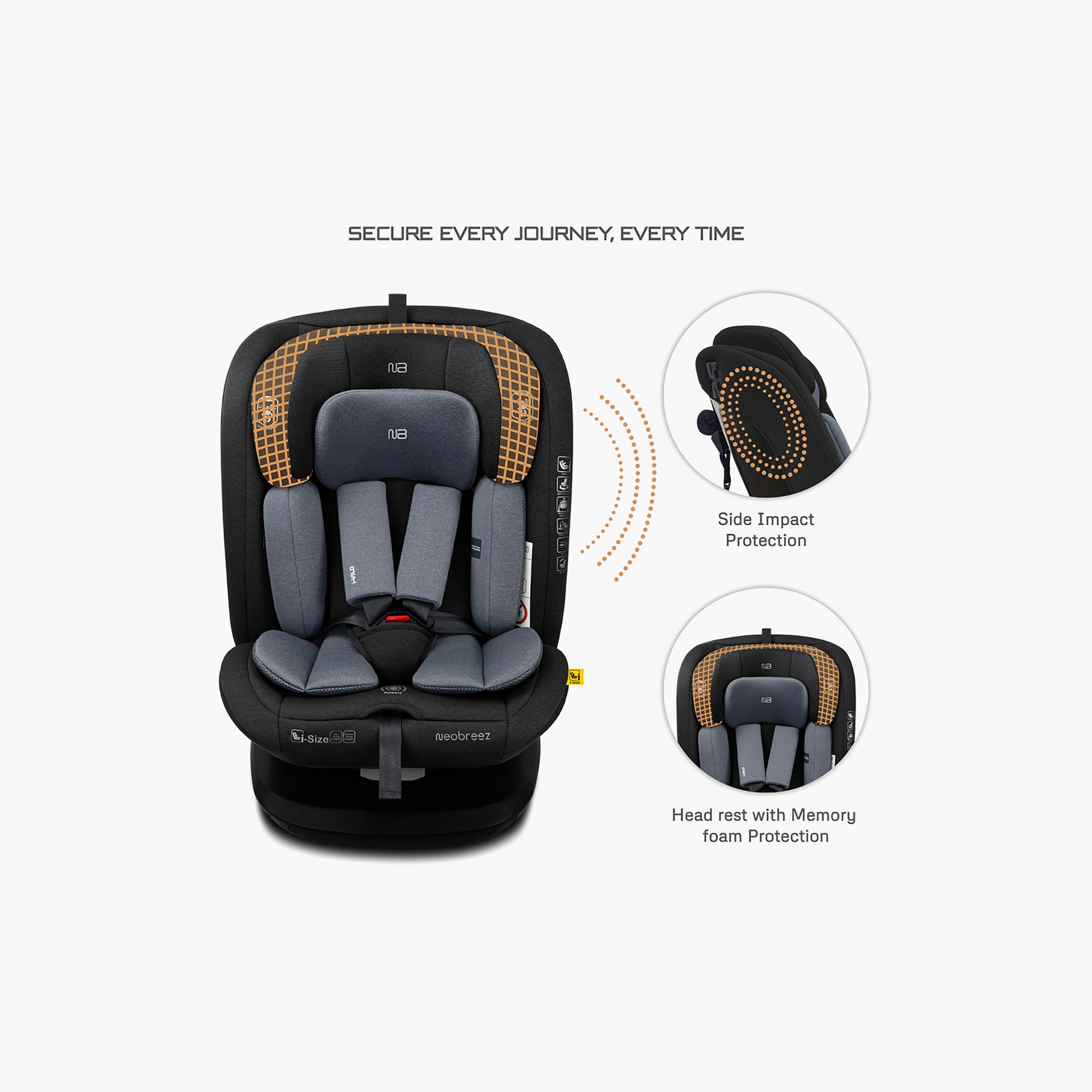 Neobreez I-VILO 360° Rotatable ISOFIX I-Size Recline & Adjustable Baby Car Seat-baby-gear-carseats-image-19