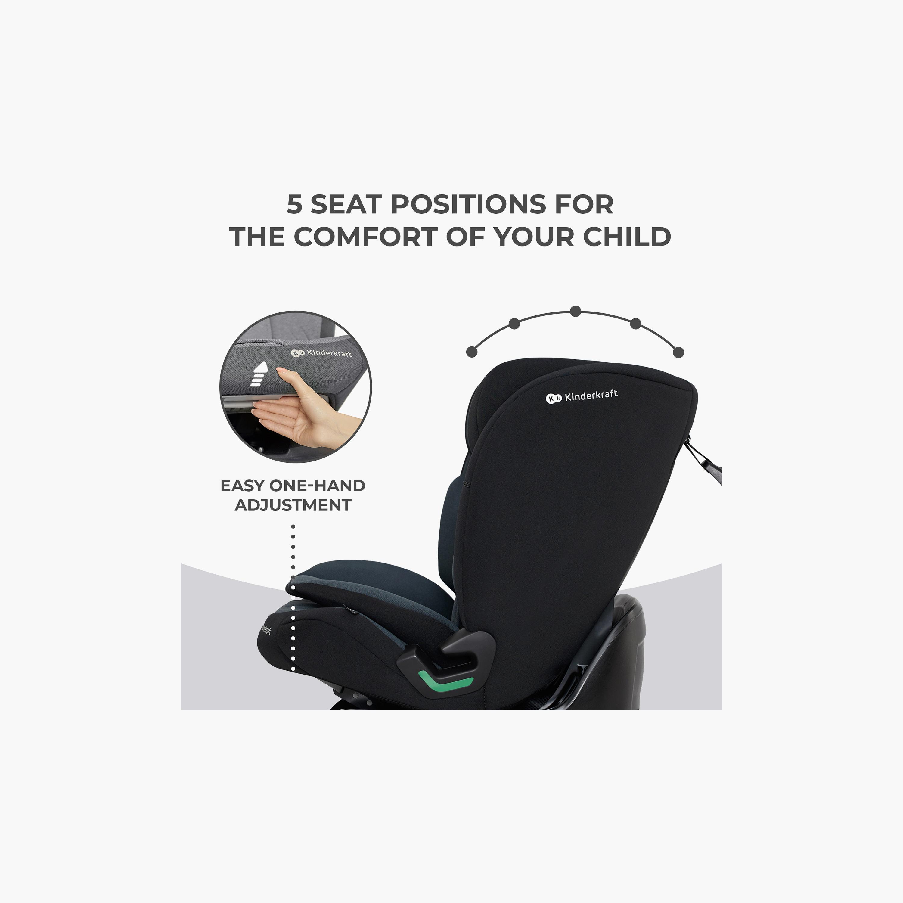 Kinderkraft ONETO3 I-Size Infant Travel Car Seat-baby-gear-carseats-image-2