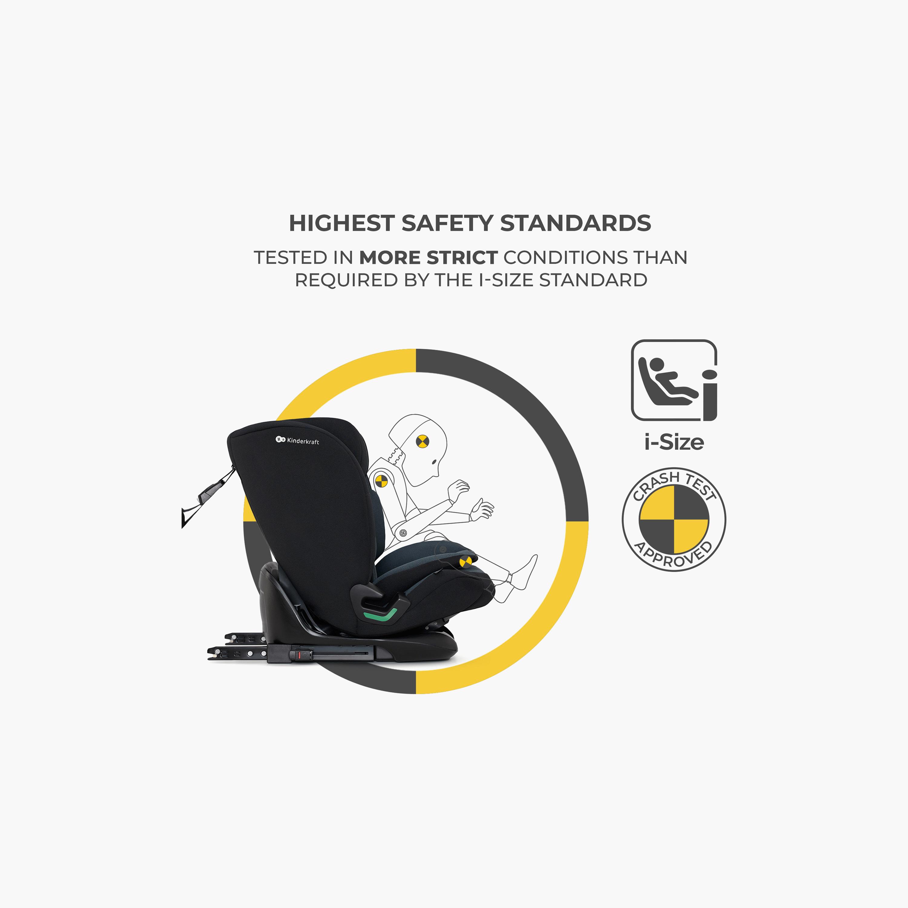 Kinderkraft ONETO3 I-Size Infant Travel Car Seat-baby-gear-carseats-image-5